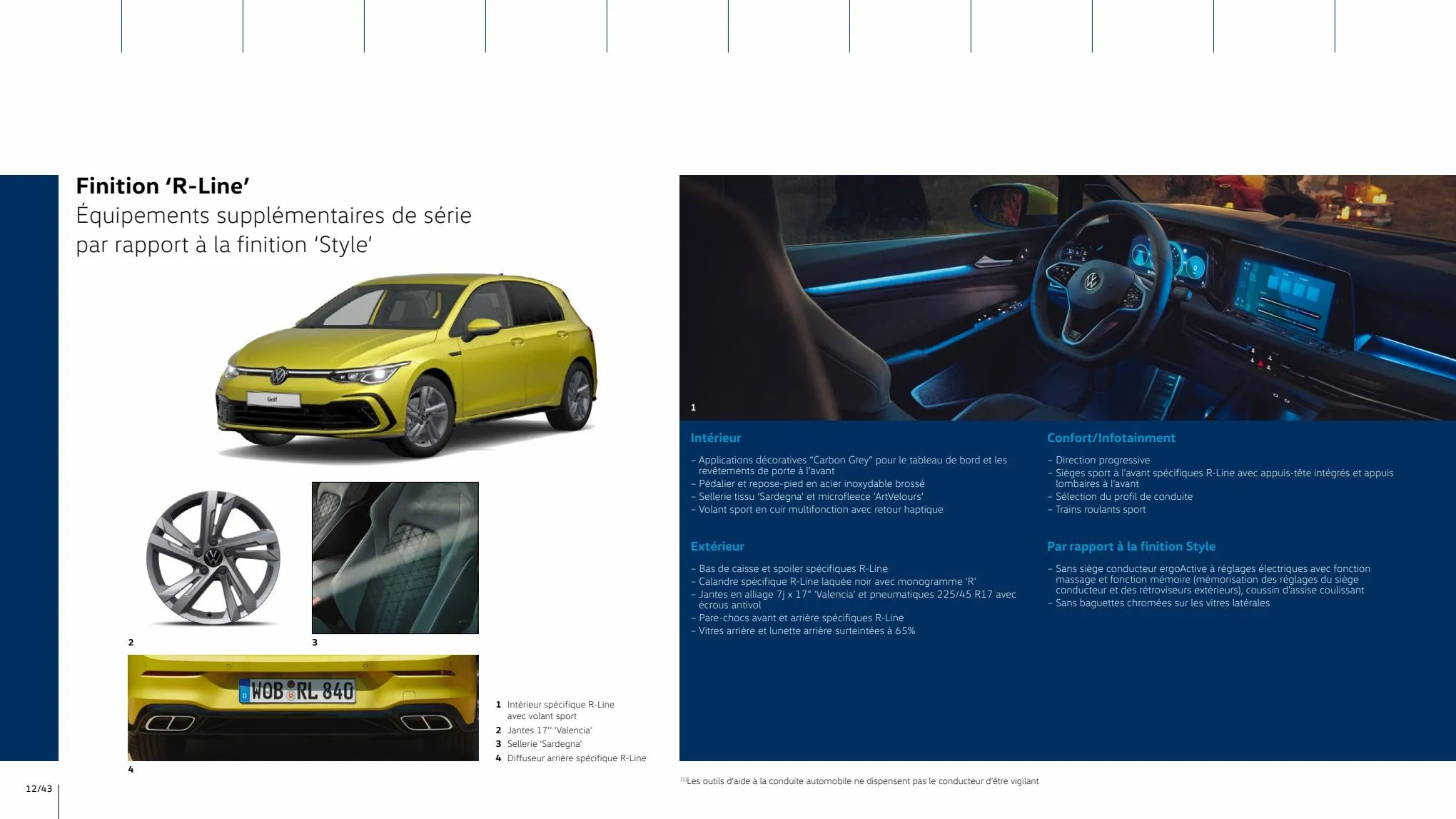 Catalogue Volkswagen Golf 2023, page 00012