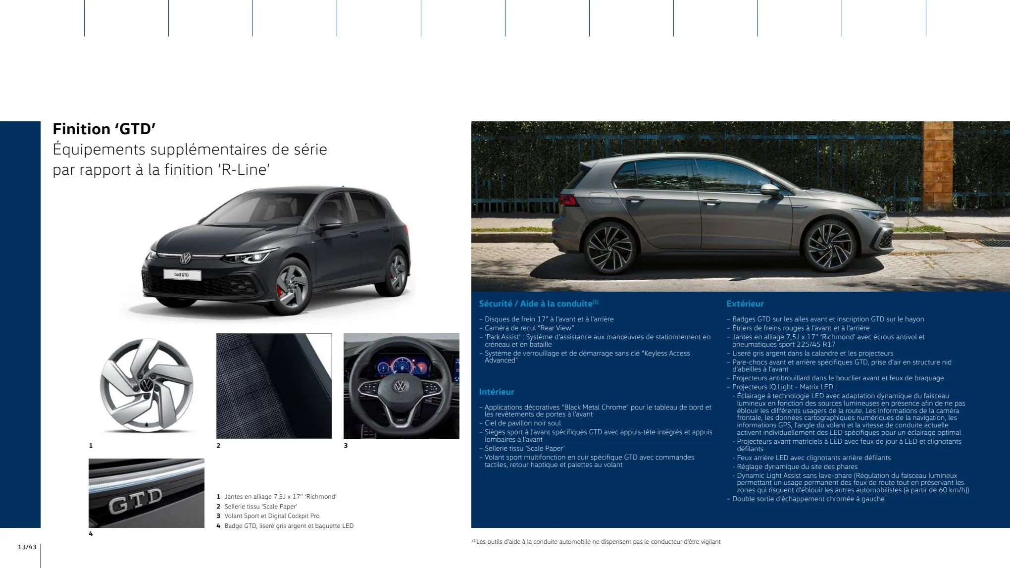 Catalogue Volkswagen Golf 2023, page 00013