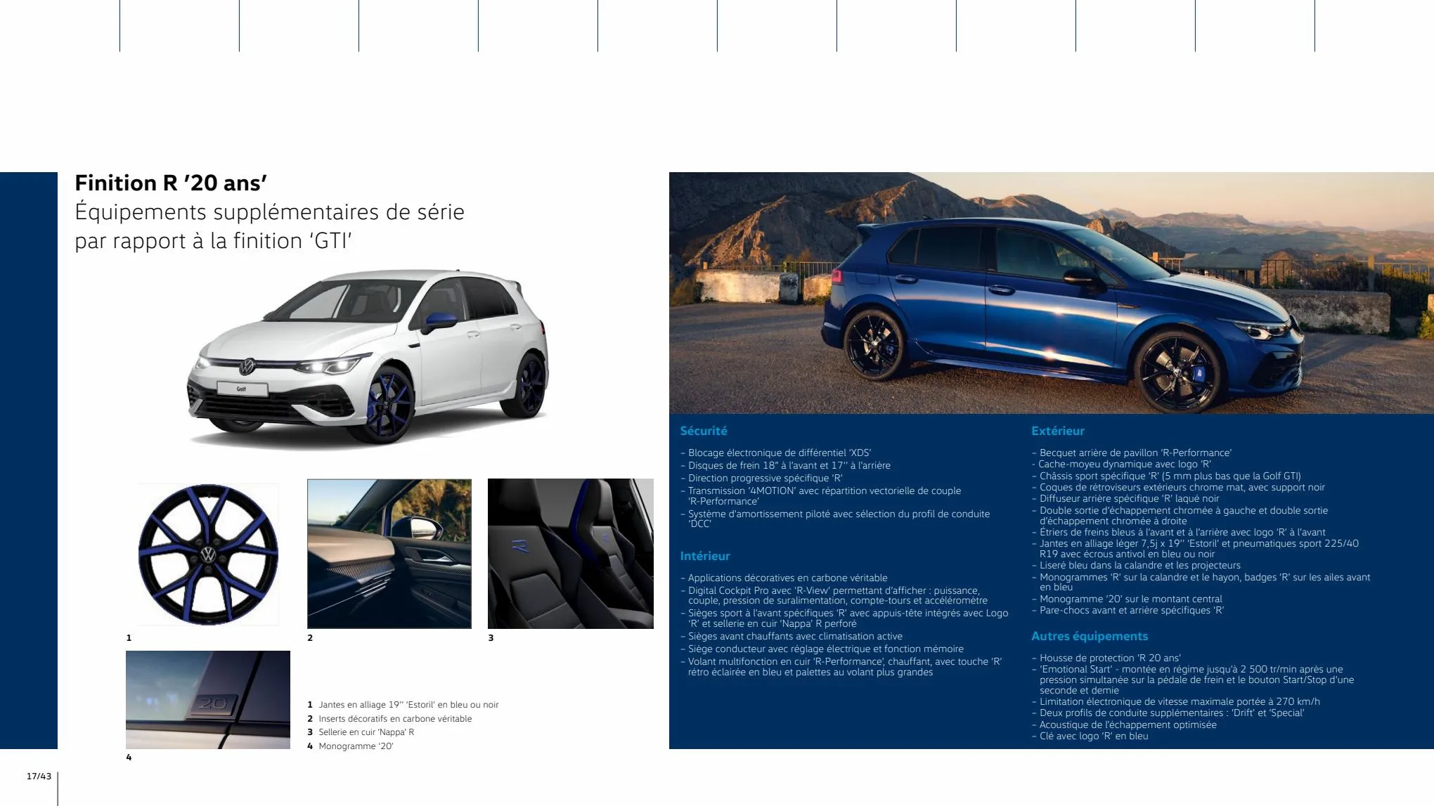 Catalogue Volkswagen Golf 2023, page 00017