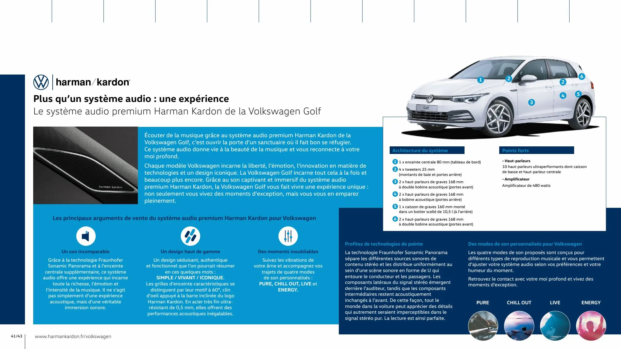 Catalogue Volkswagen Golf 2023, page 00041