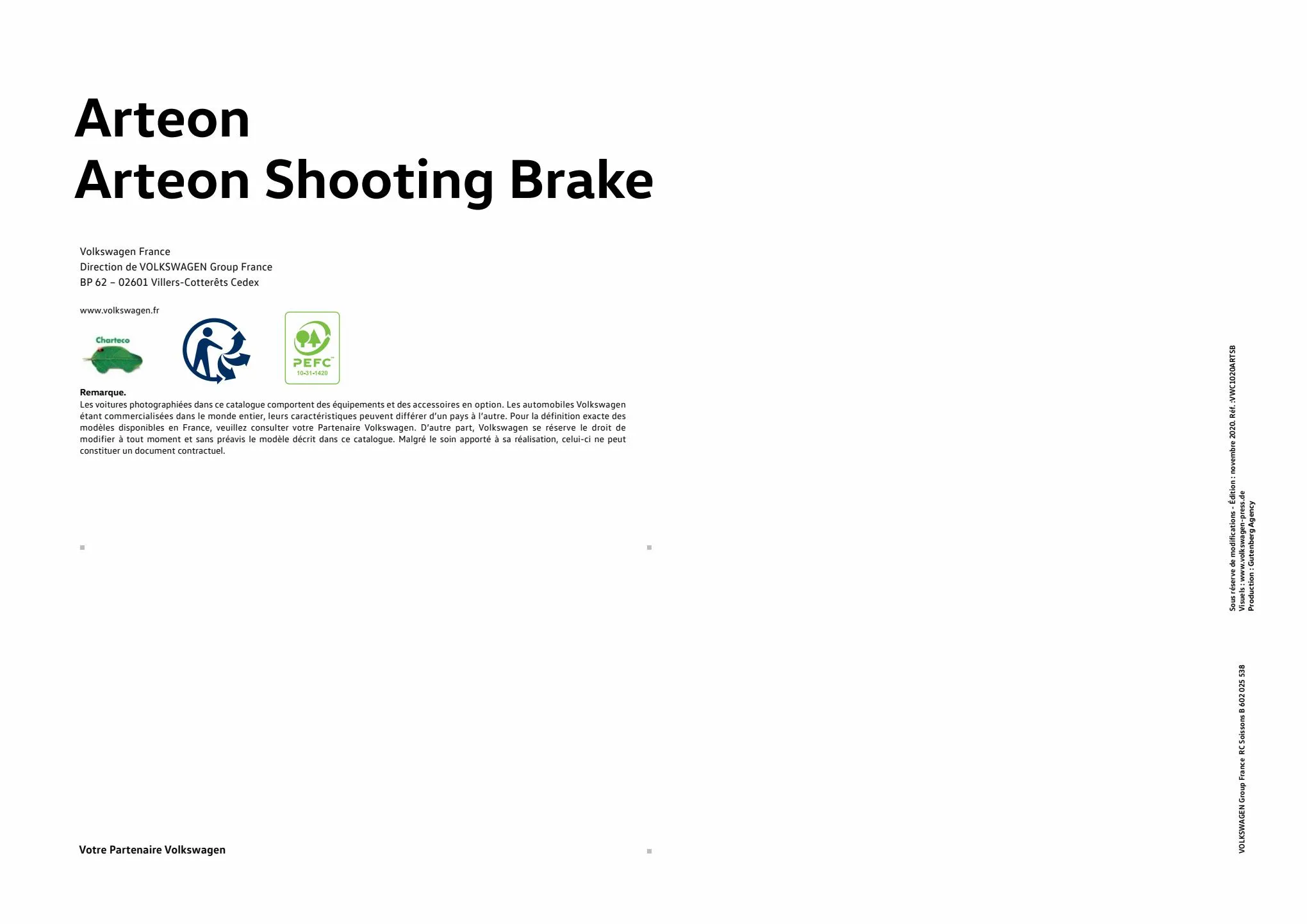 Catalogue Arteon Shooting Brake 2023, page 00020