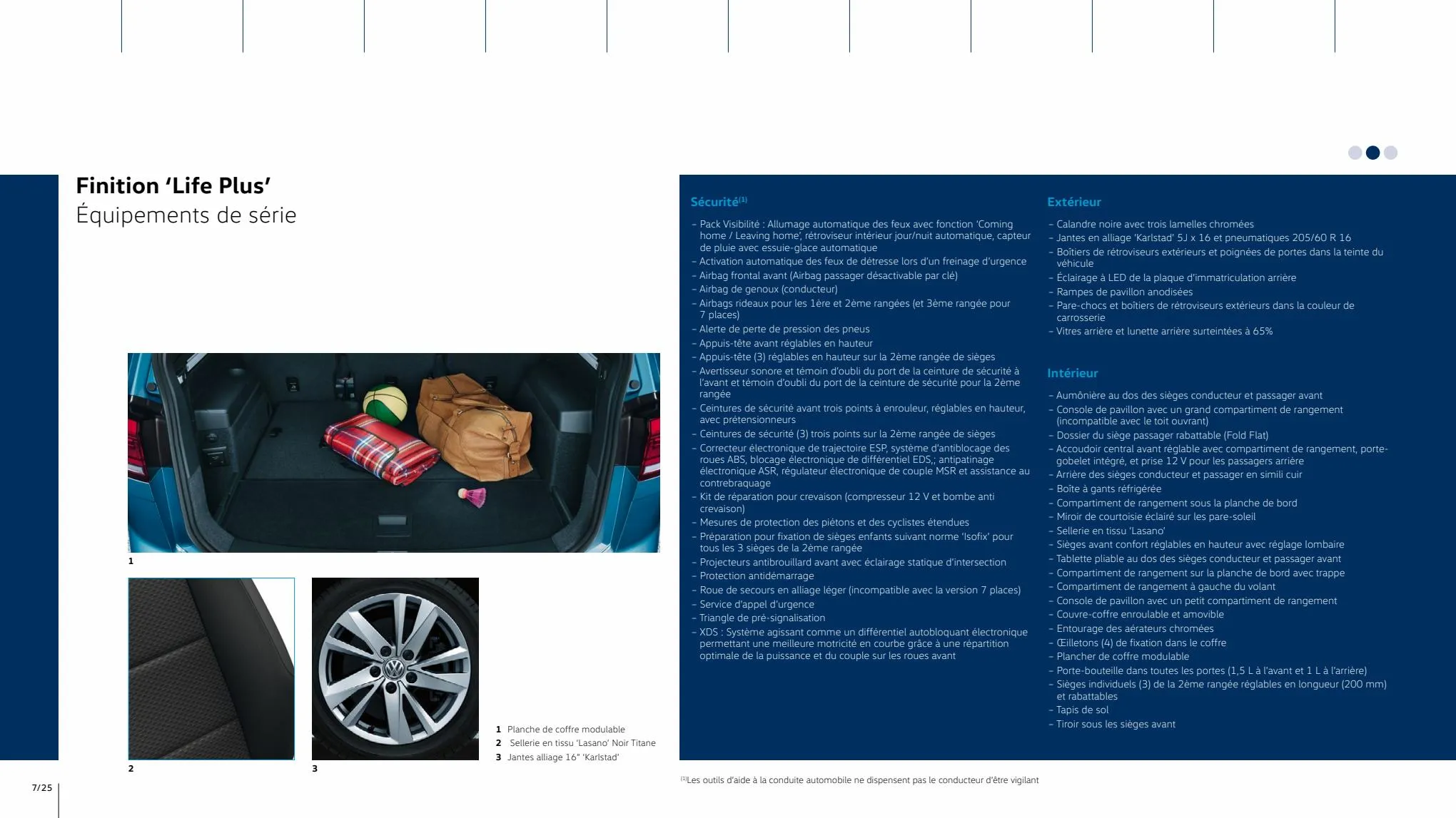 Catalogue Volkswagen Touran, page 00007