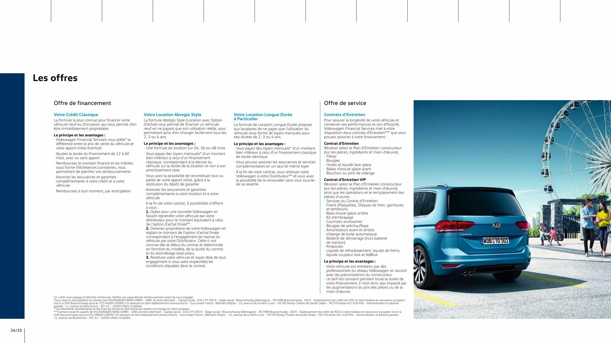 Catalogue Volkswagen Touran, page 00024