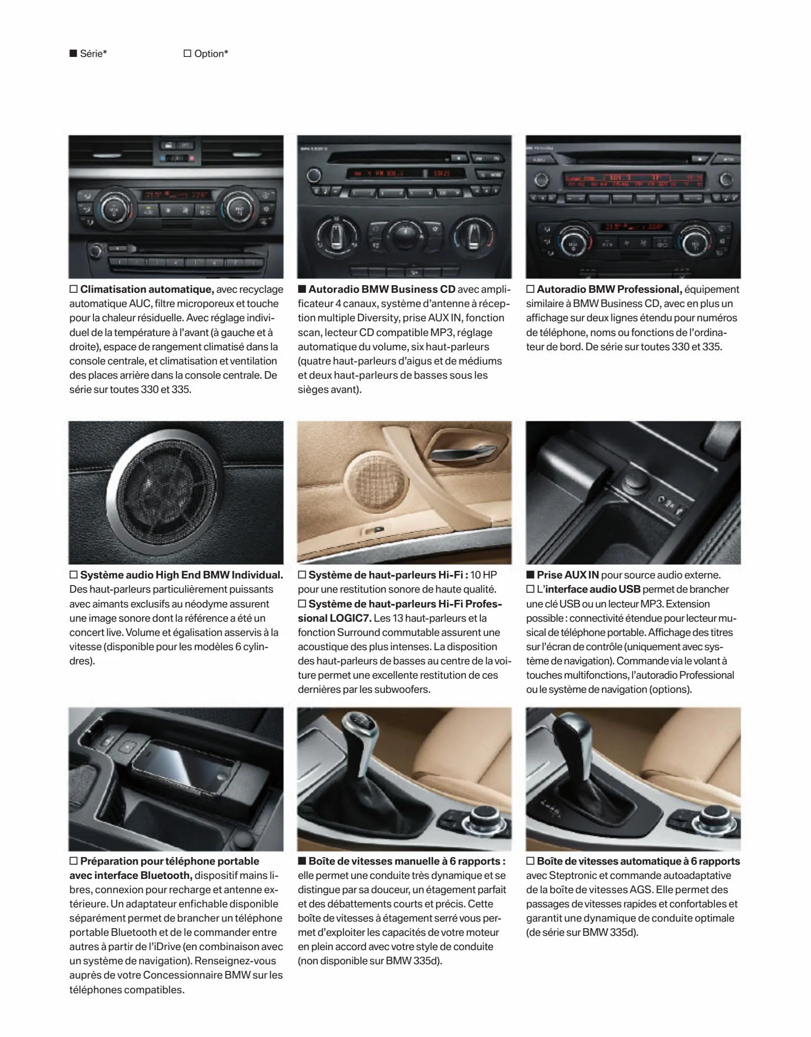 Catalogue BMW Serie3 Berline, page 00014