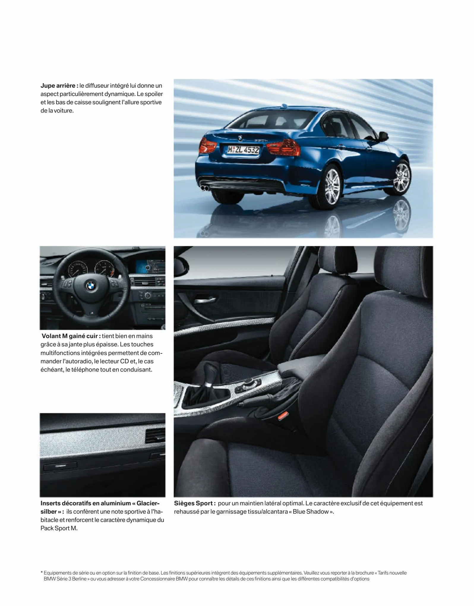 Catalogue BMW Serie3 Berline, page 00019