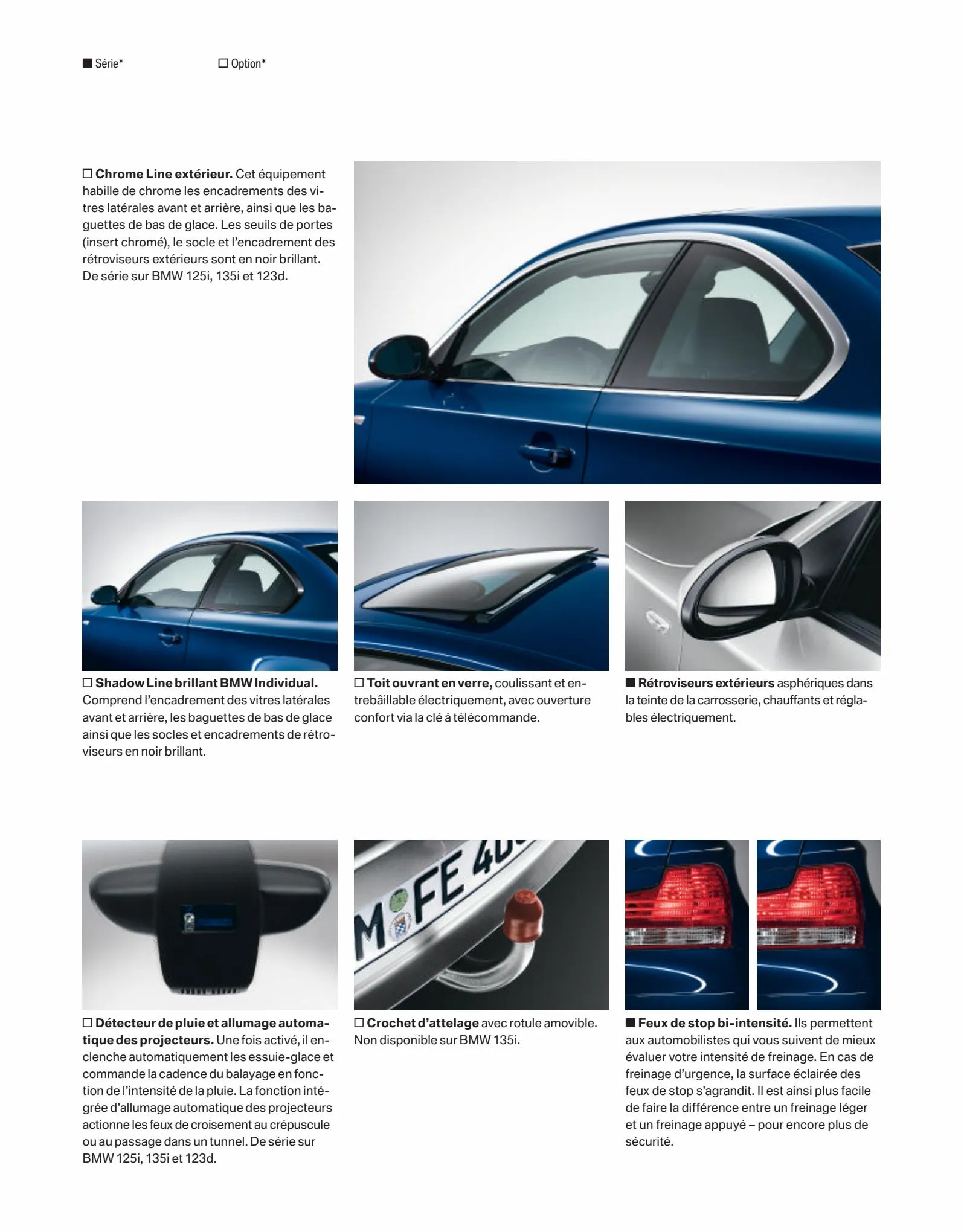 Catalogue BMW Serie1 Coupe, page 00009