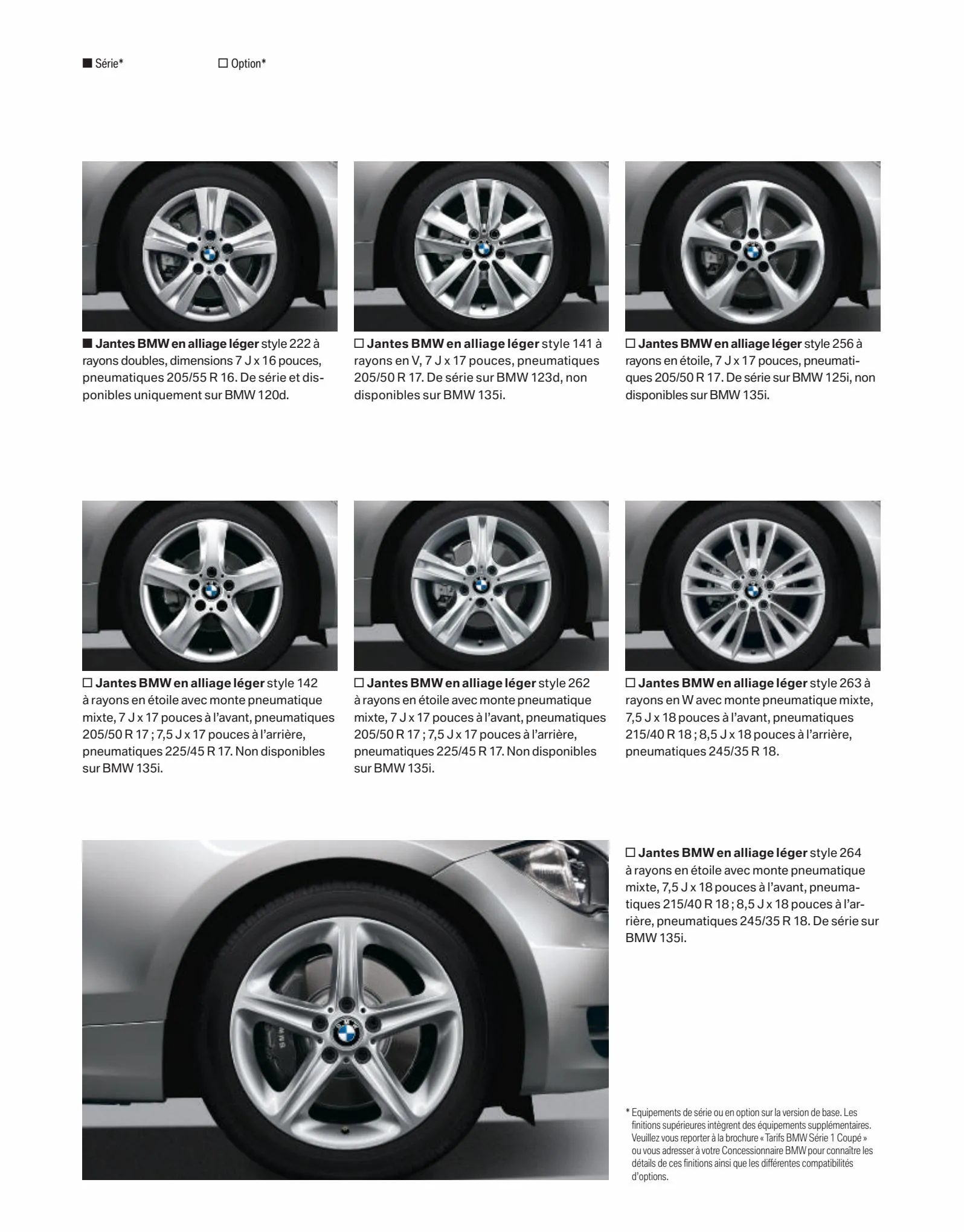 Catalogue BMW Serie1 Coupe, page 00010
