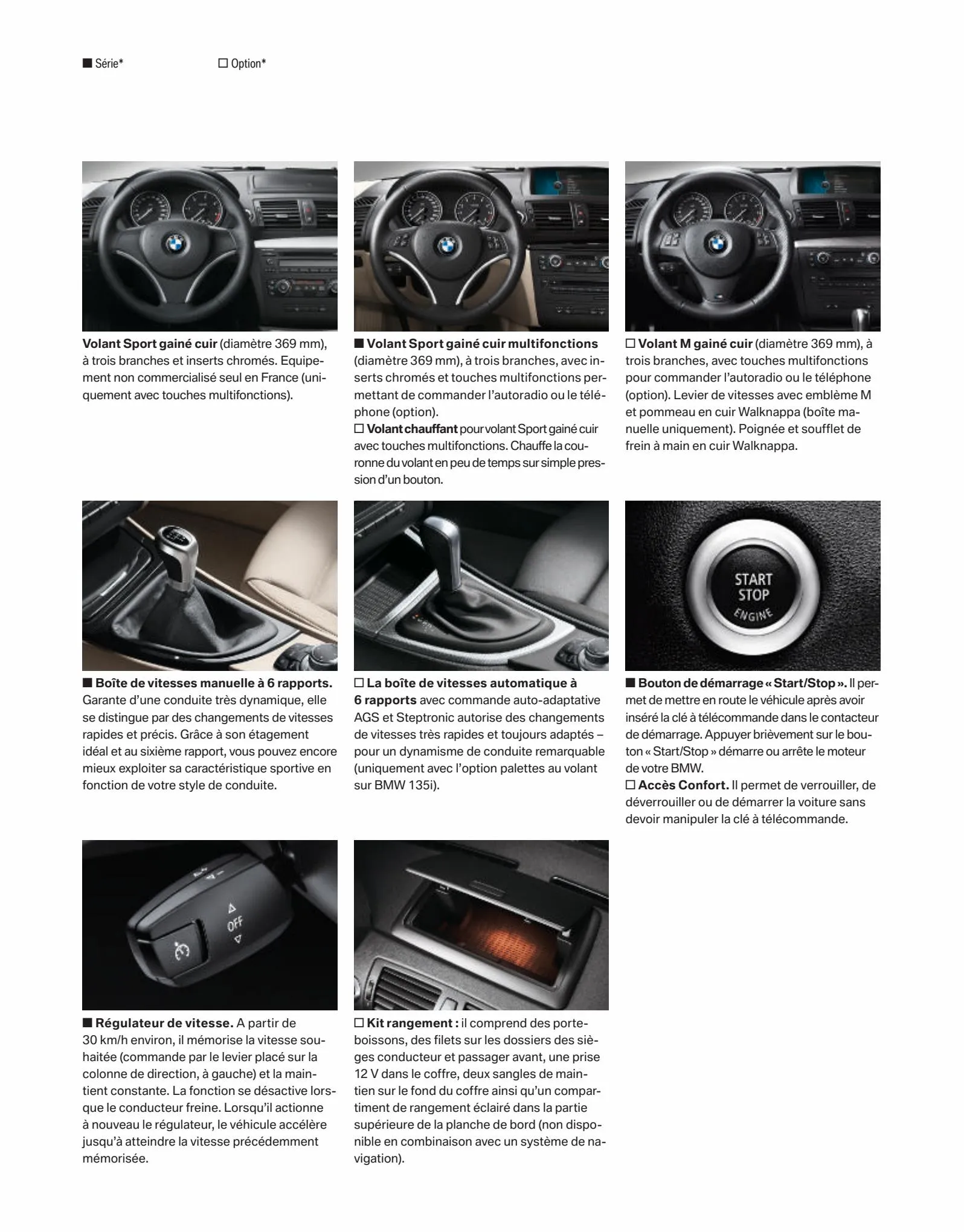 Catalogue BMW Serie1 Cabriolet, page 00011