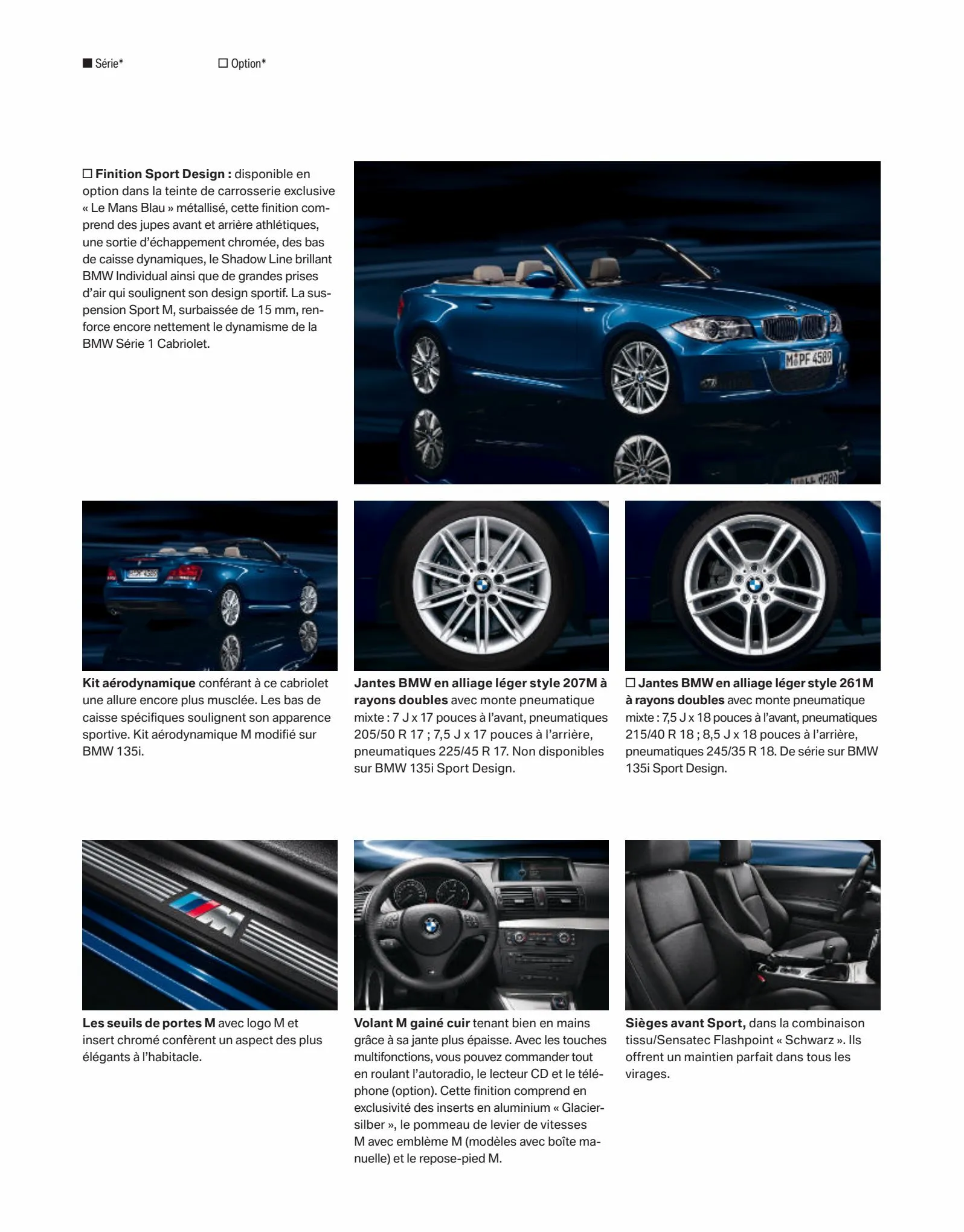 Catalogue BMW Serie1 Cabriolet, page 00017