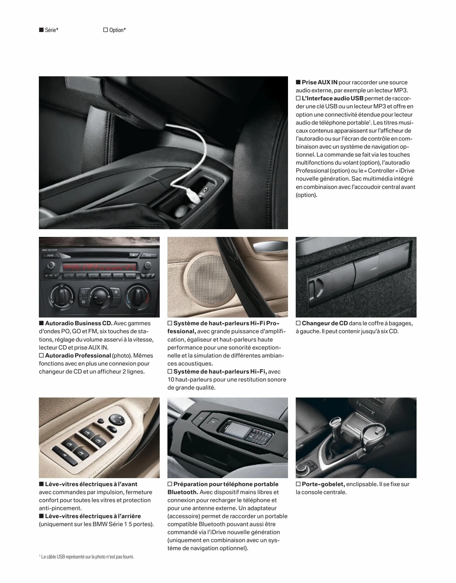 Catalogue BMW Serie1 Berline, page 00016