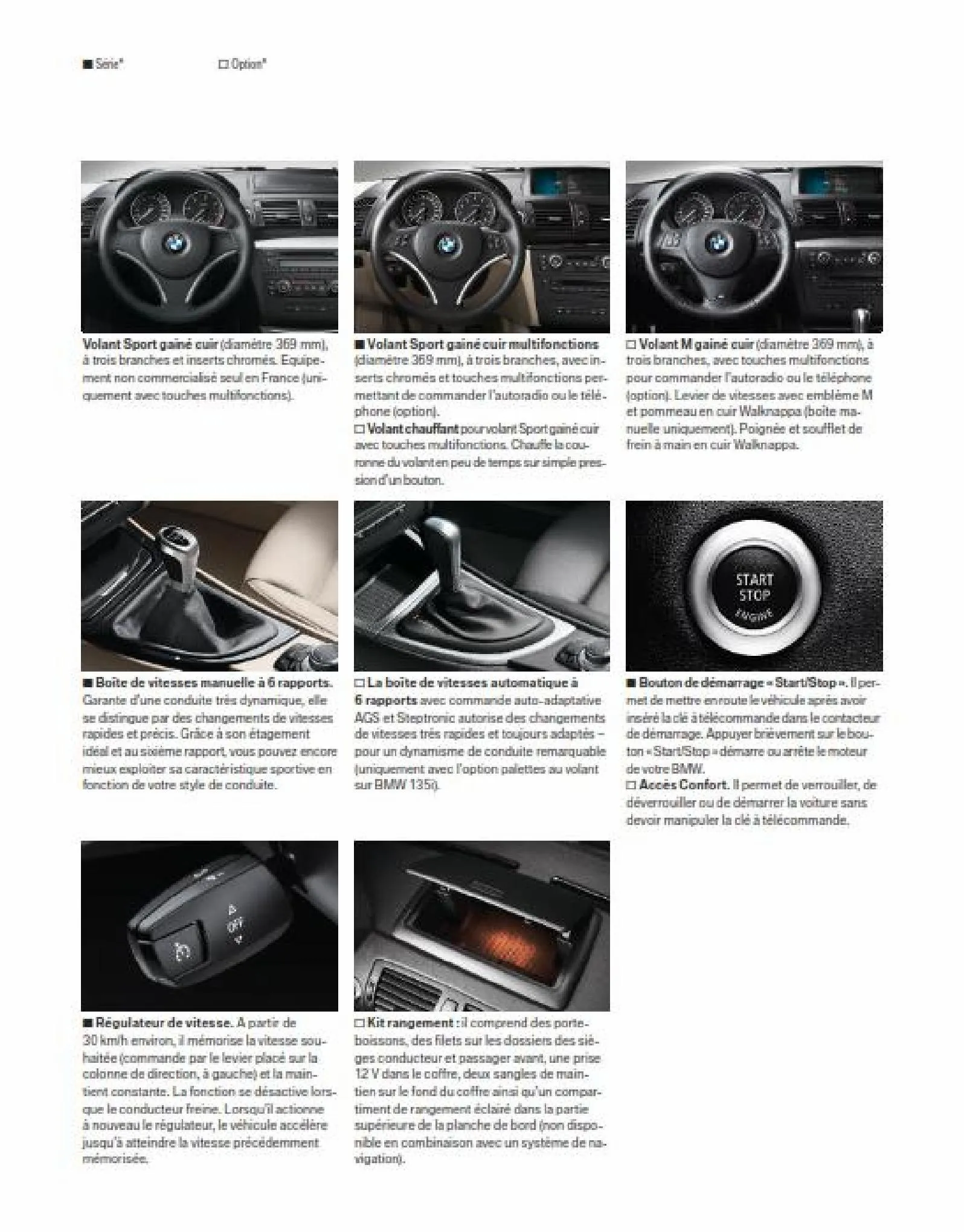 Catalogue BWM Serie 1 Cabriolet, page 00017