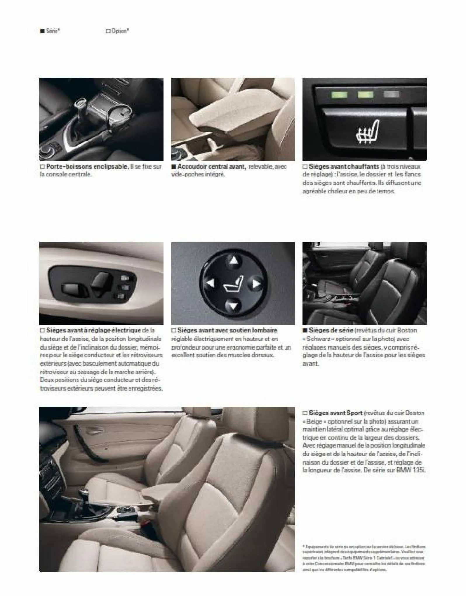 Catalogue BWM Serie 1 Cabriolet, page 00020