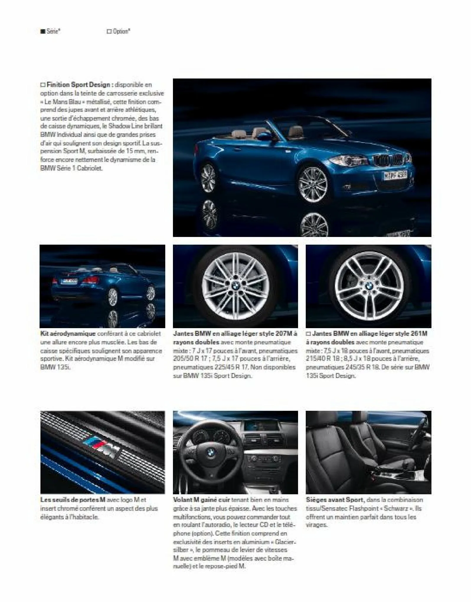 Catalogue BWM Serie 1 Cabriolet, page 00023