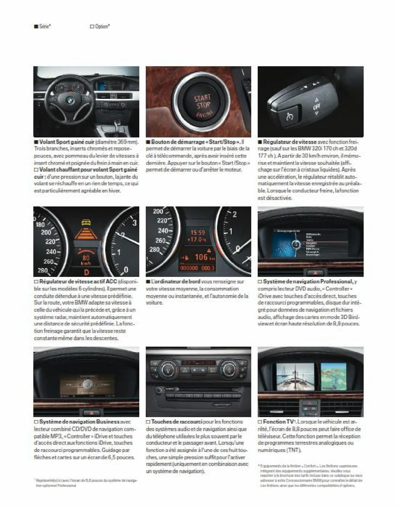 Catalogue BWM Serie 3 Cabriolet, page 00018