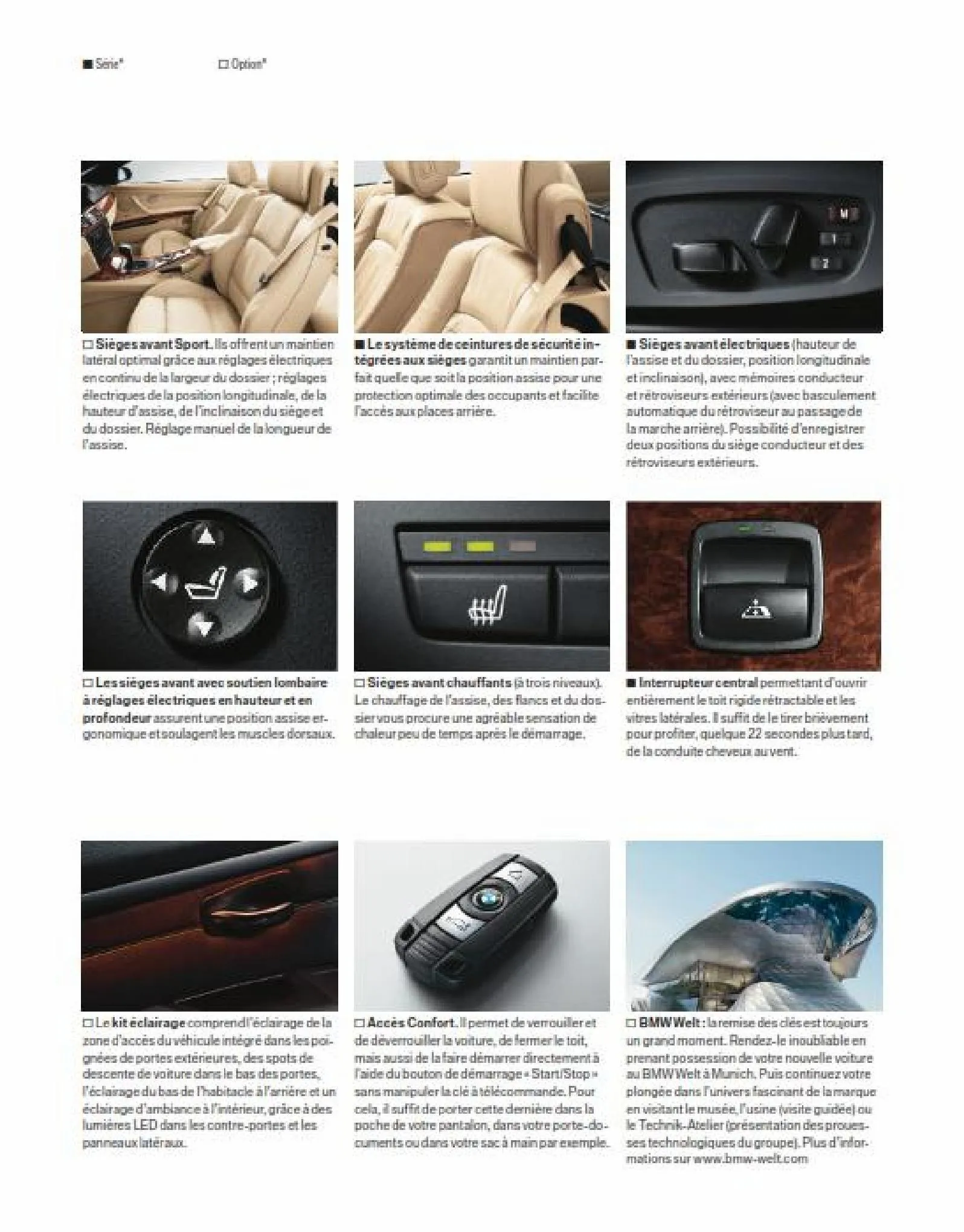 Catalogue BWM Serie 3 Cabriolet, page 00021