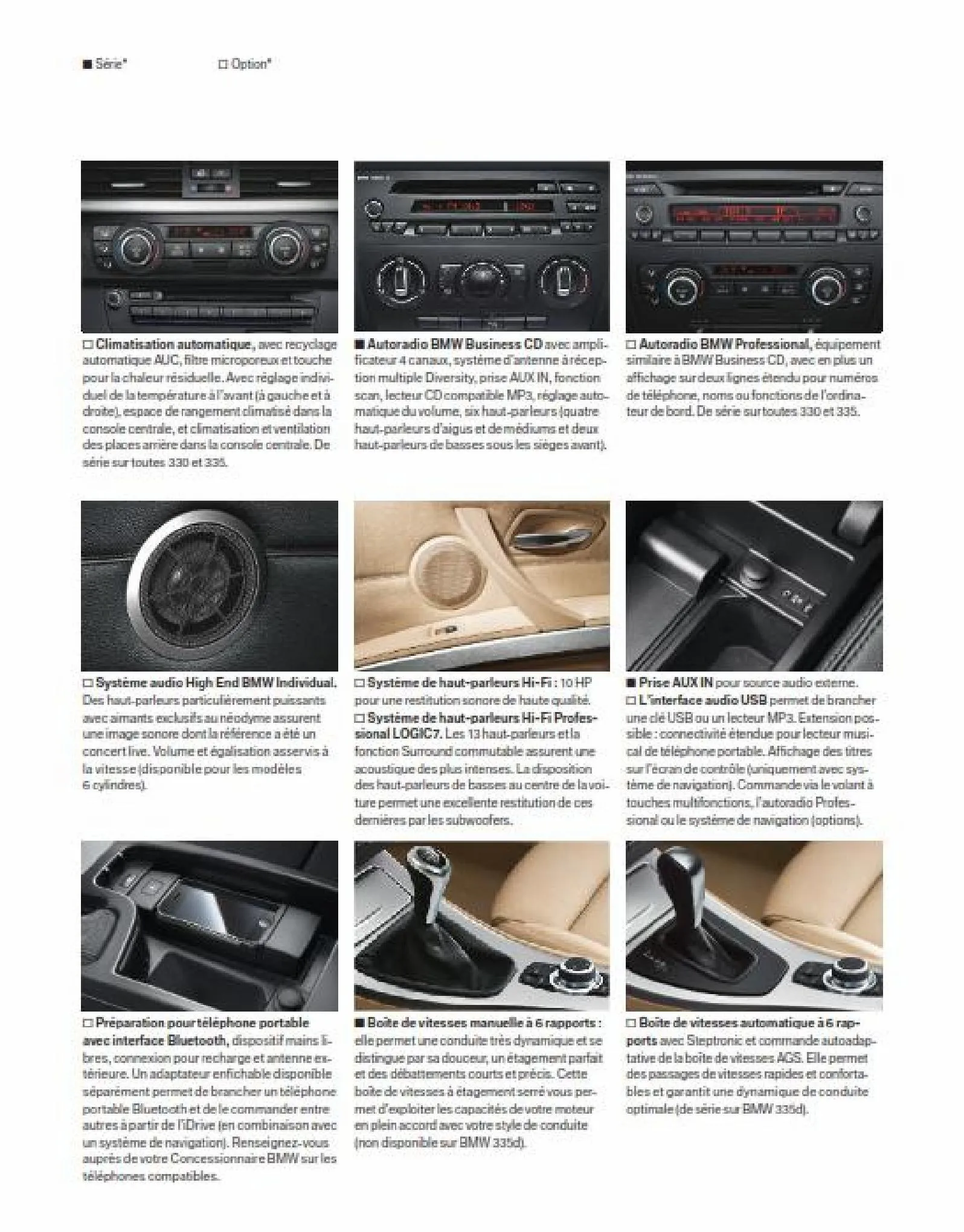 Catalogue BWM Serie 3 Touring, page 00022