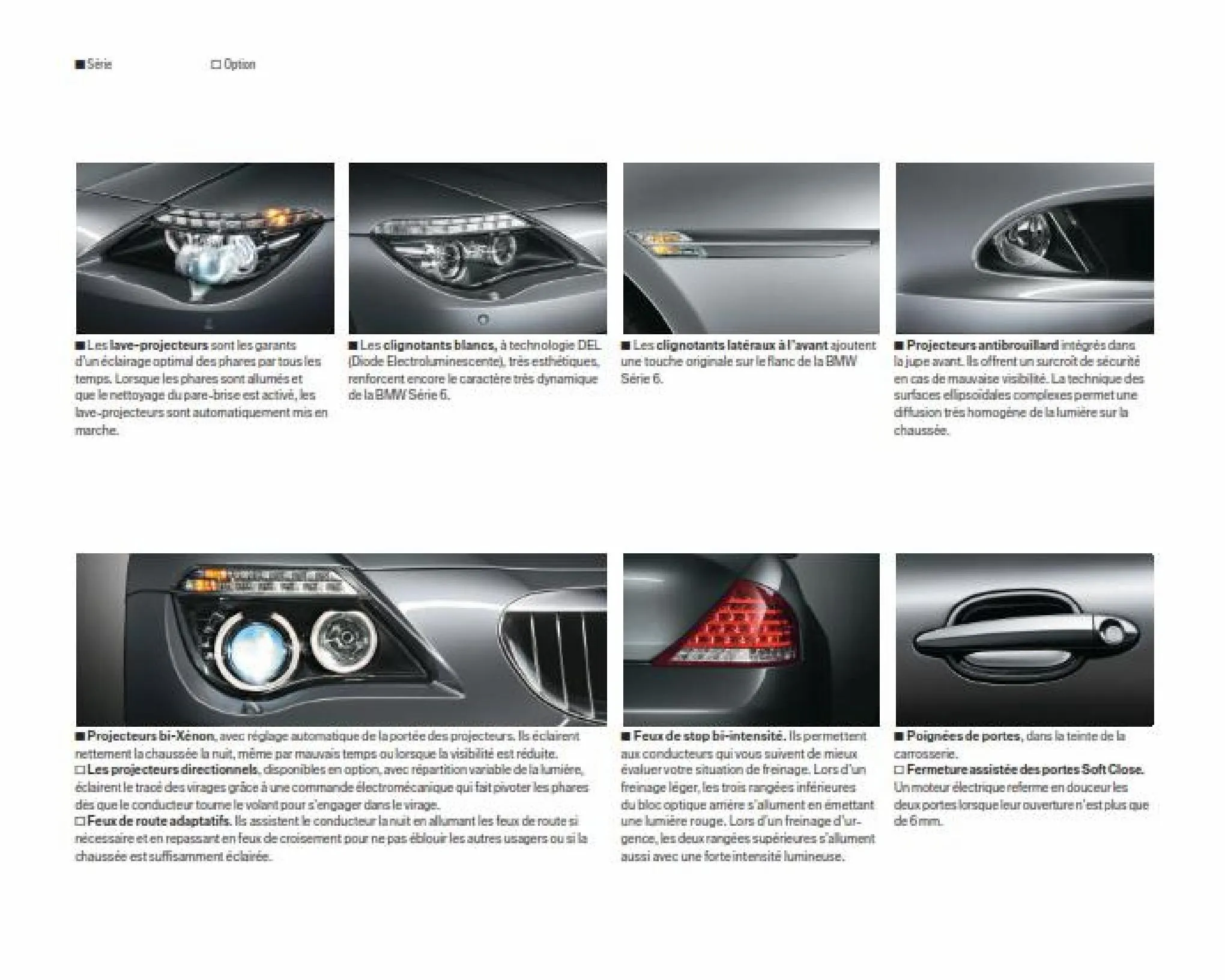 Catalogue BWM Serie 6 Coupe Cabriolet, page 00018