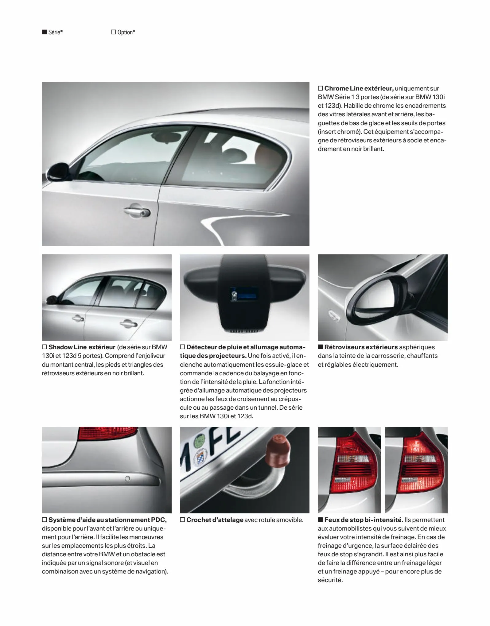 Catalogue BMW Série 1 Berline, page 00011