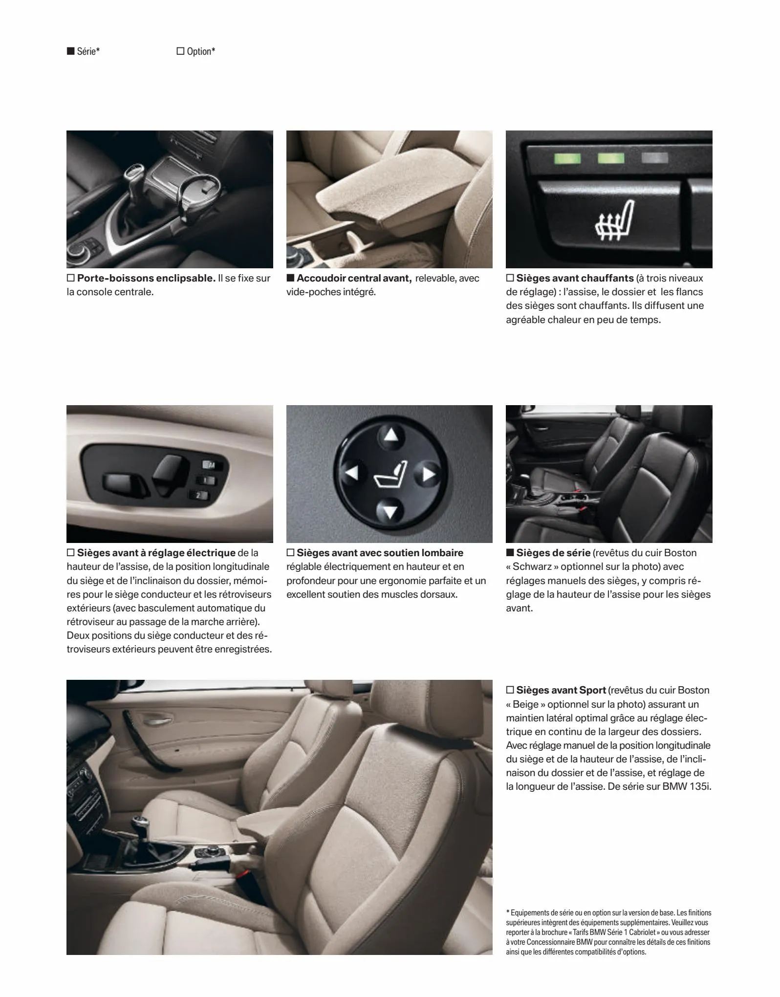 Catalogue BMW Série 1 Cabriolet, page 00014