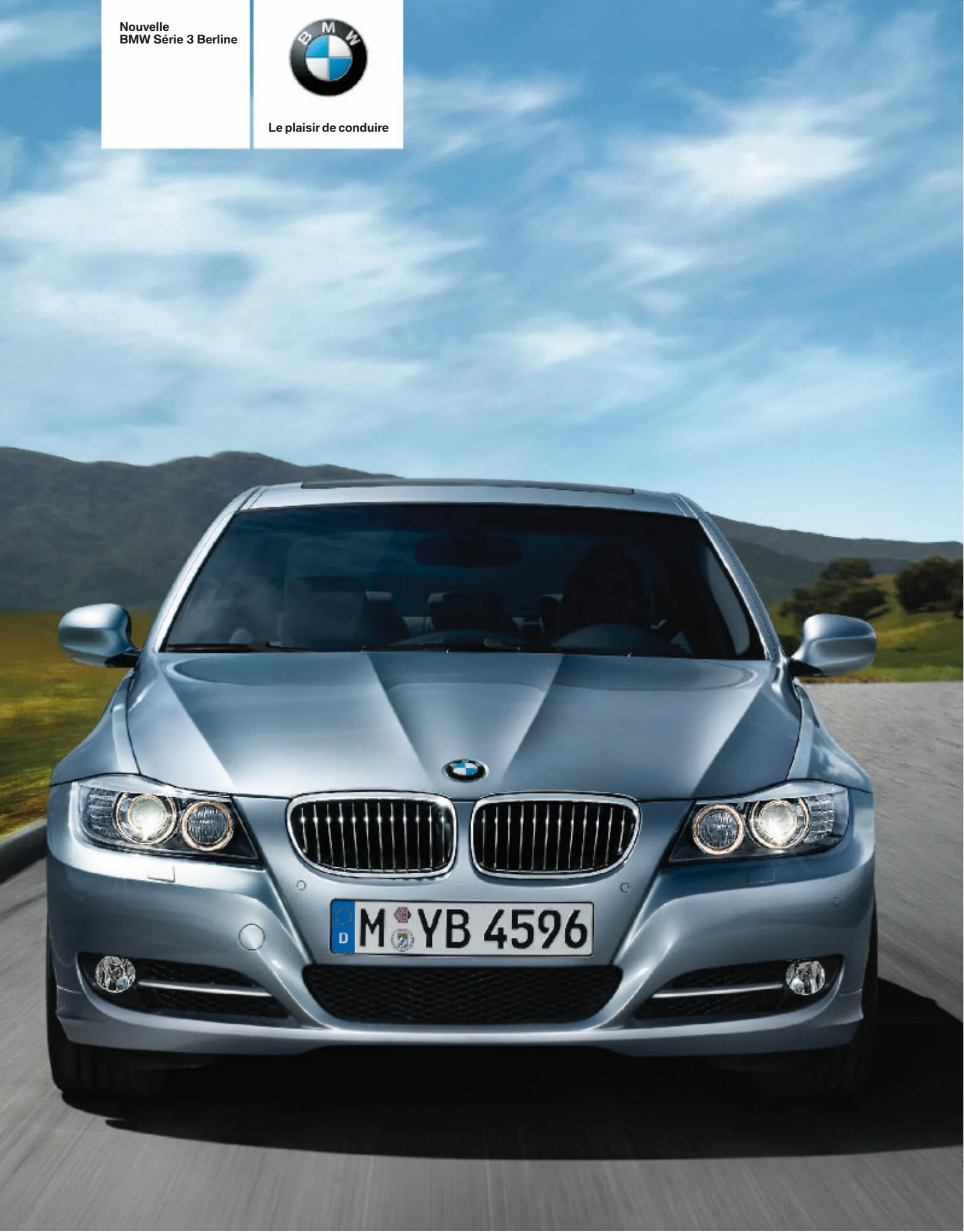 Catalogue BMW Série 3 Berline, page 00001