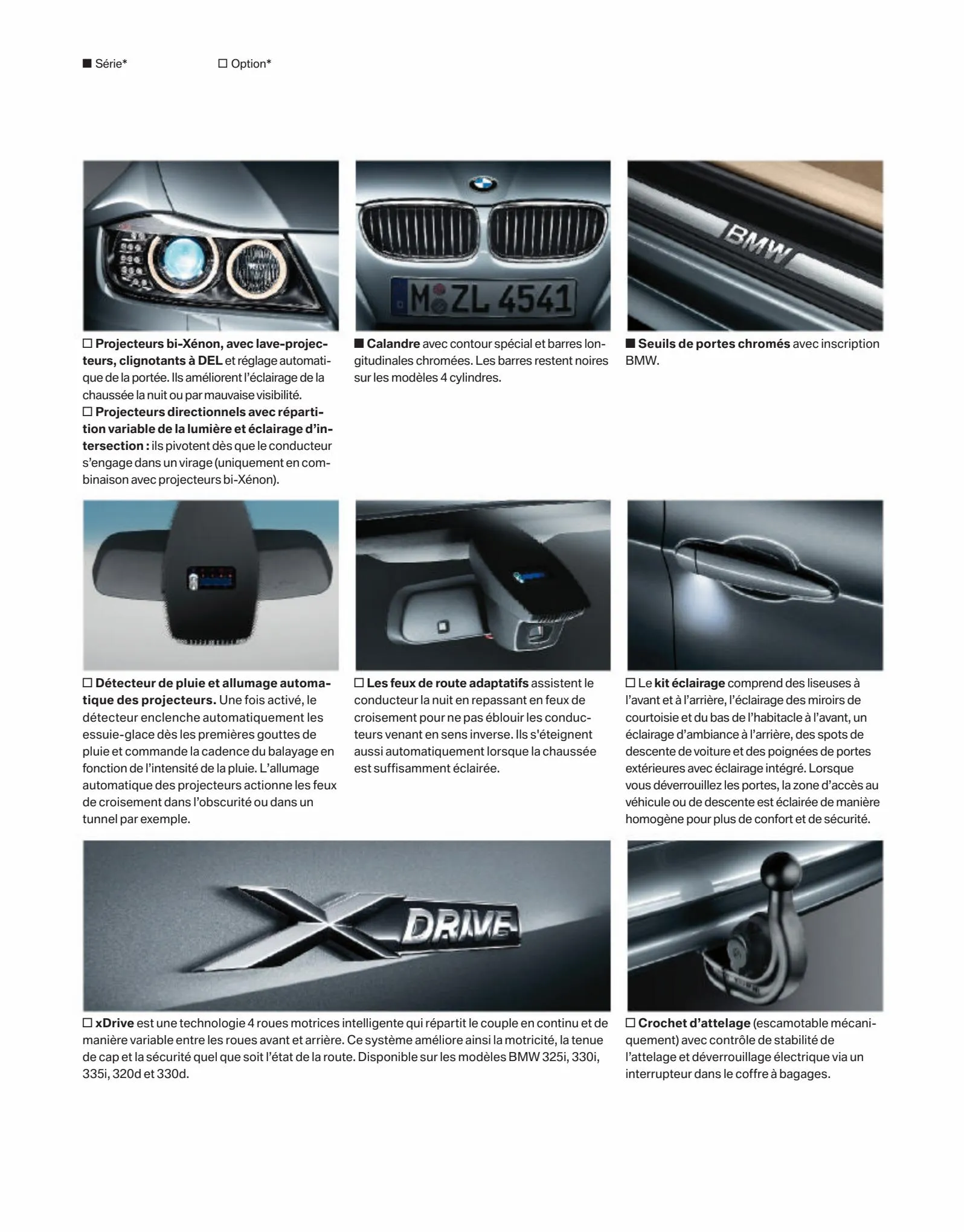 Catalogue BMW Série 3 Berline, page 00010
