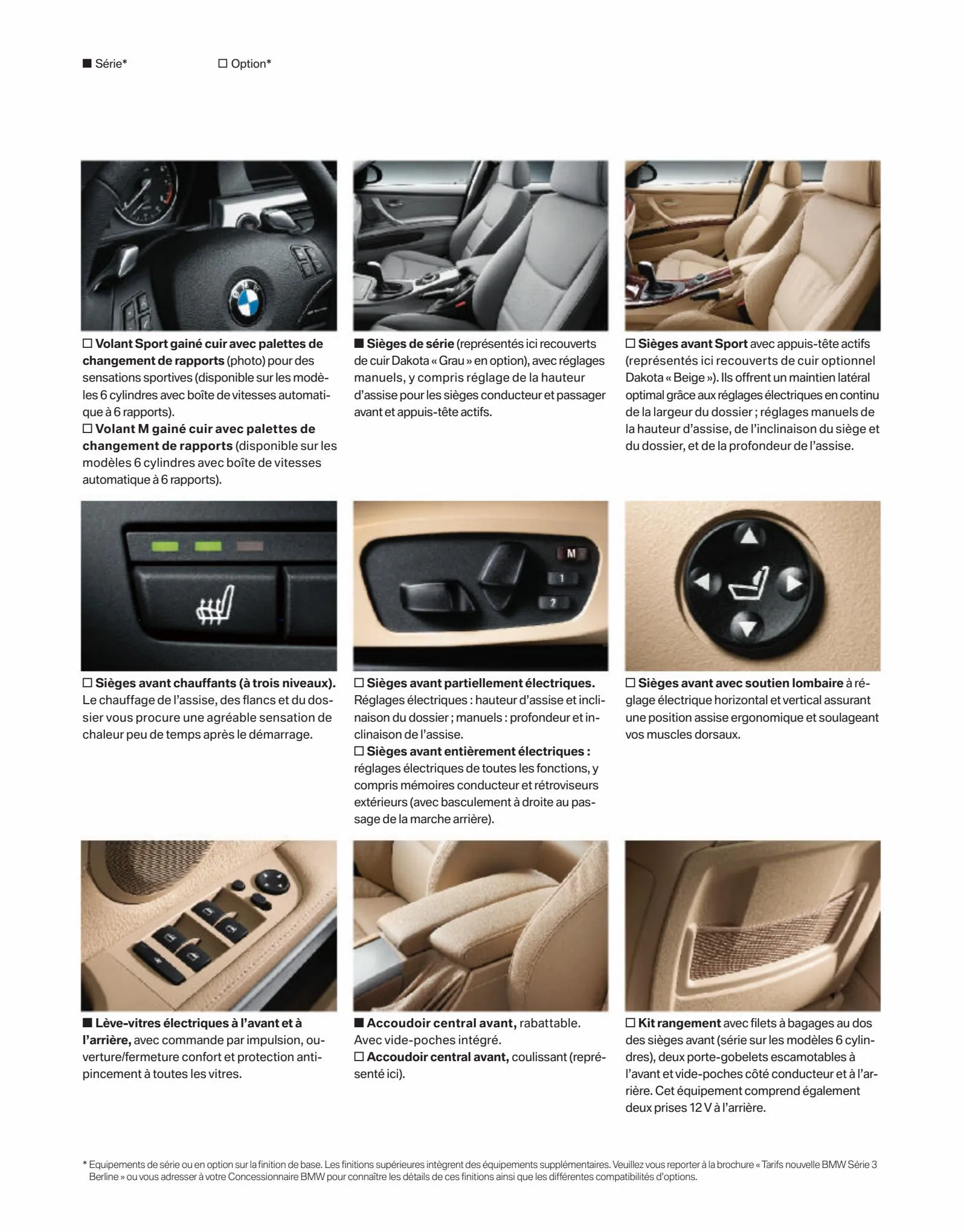 Catalogue BMW Série 3 Berline, page 00015