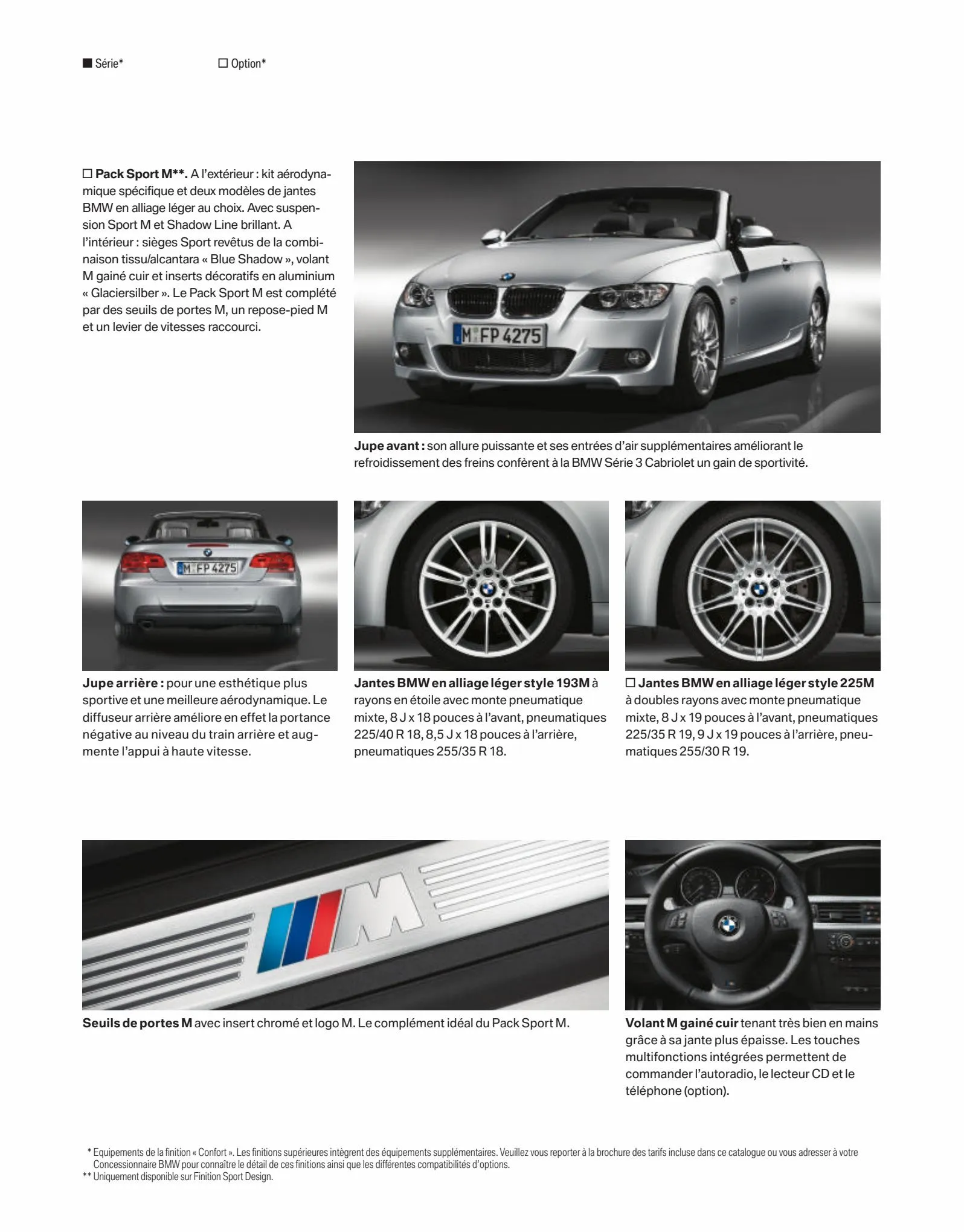 Catalogue BMW Série 3 Cabriolet, page 00015