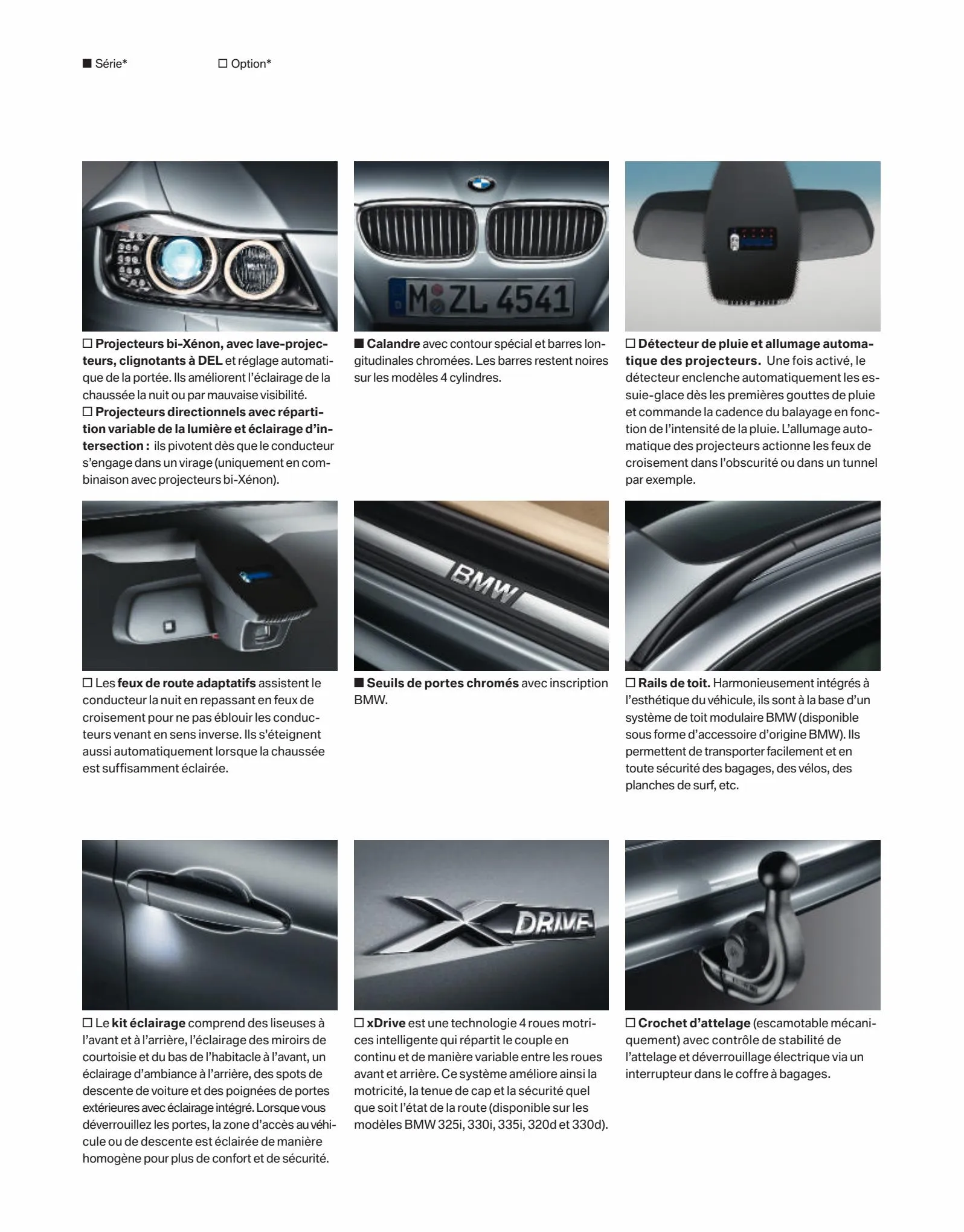 Catalogue BMW Série 3 Touring, page 00010