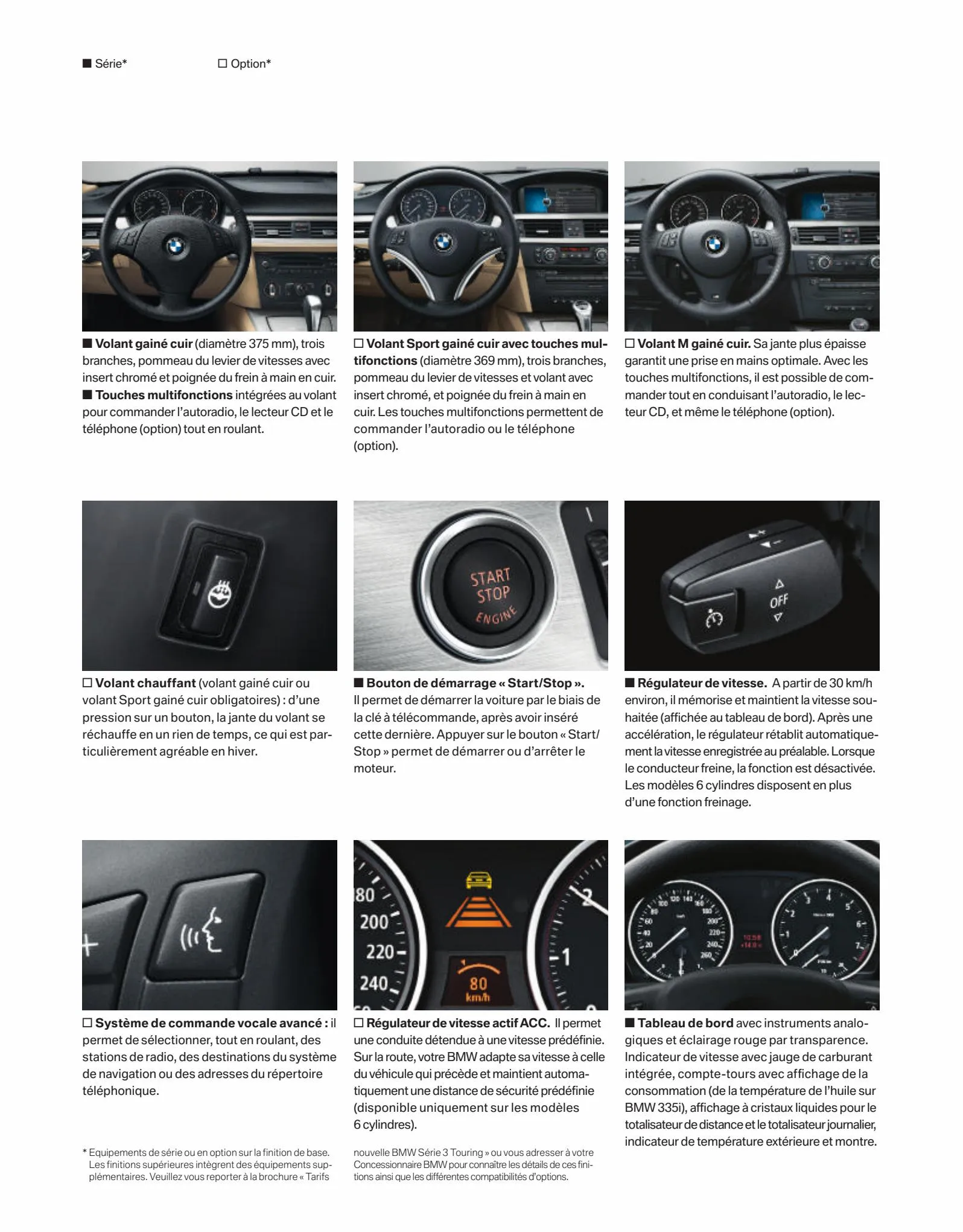 Catalogue BMW Série 3 Touring, page 00012