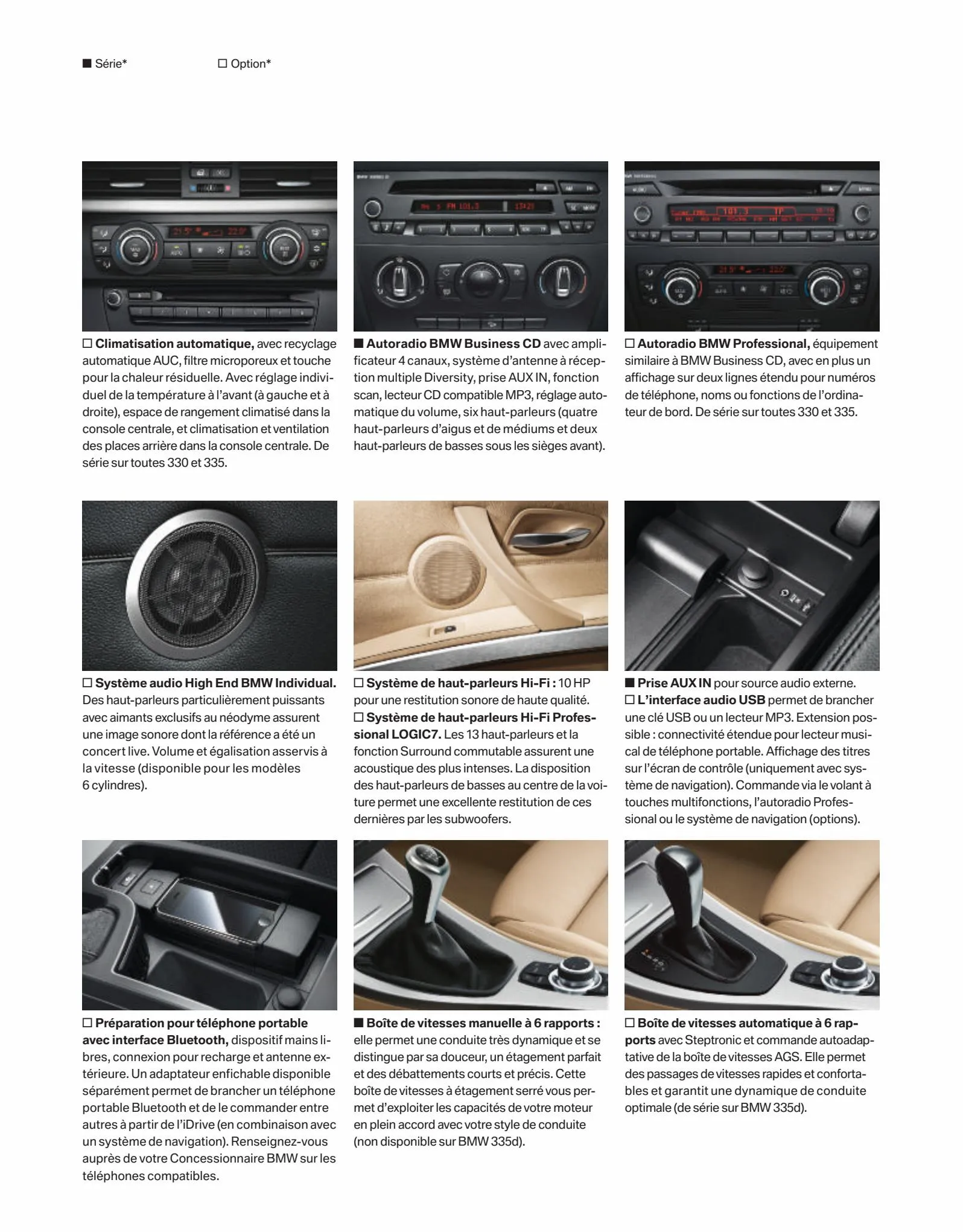 Catalogue BMW Série 3 Touring, page 00014
