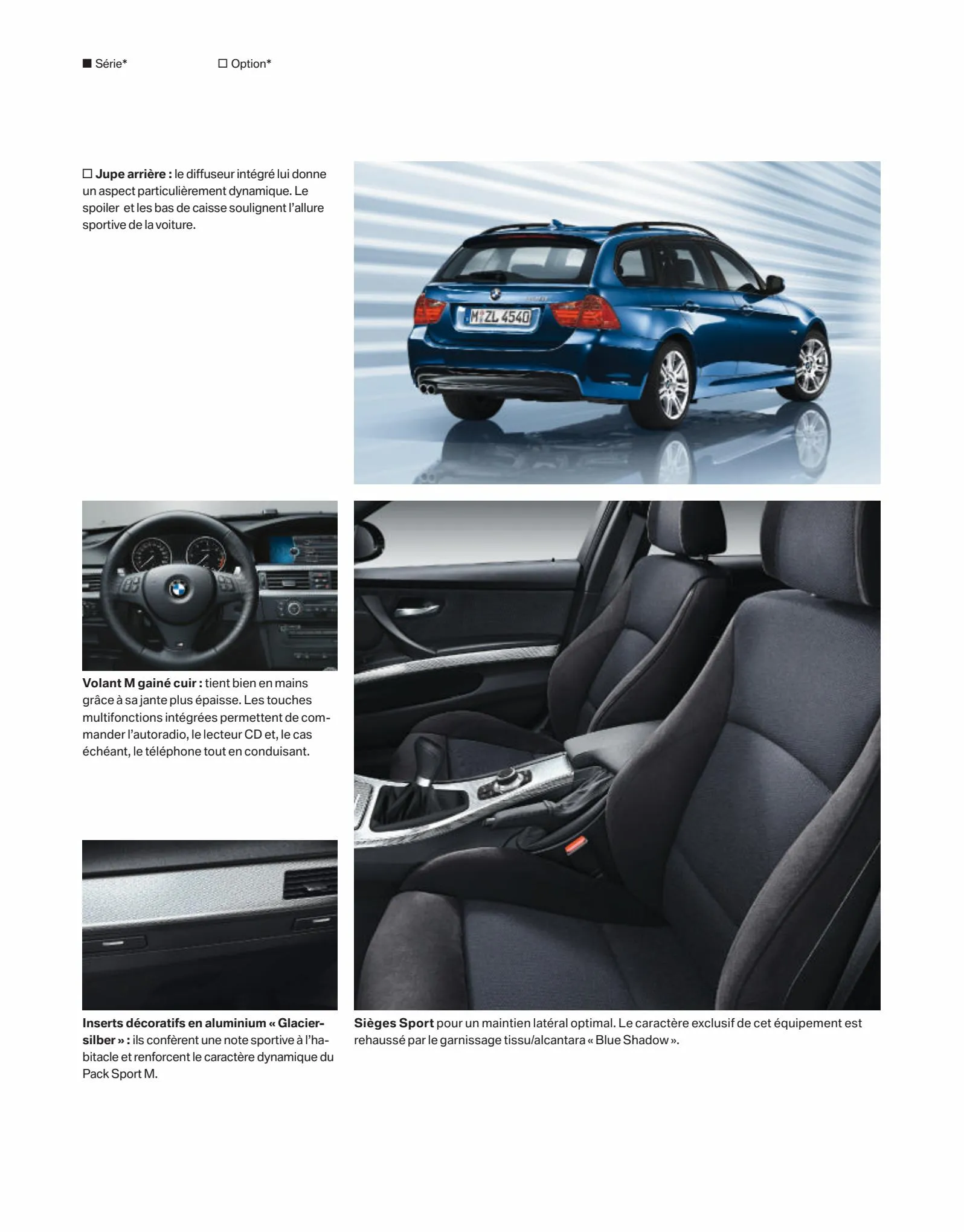 Catalogue BMW Série 3 Touring, page 00019