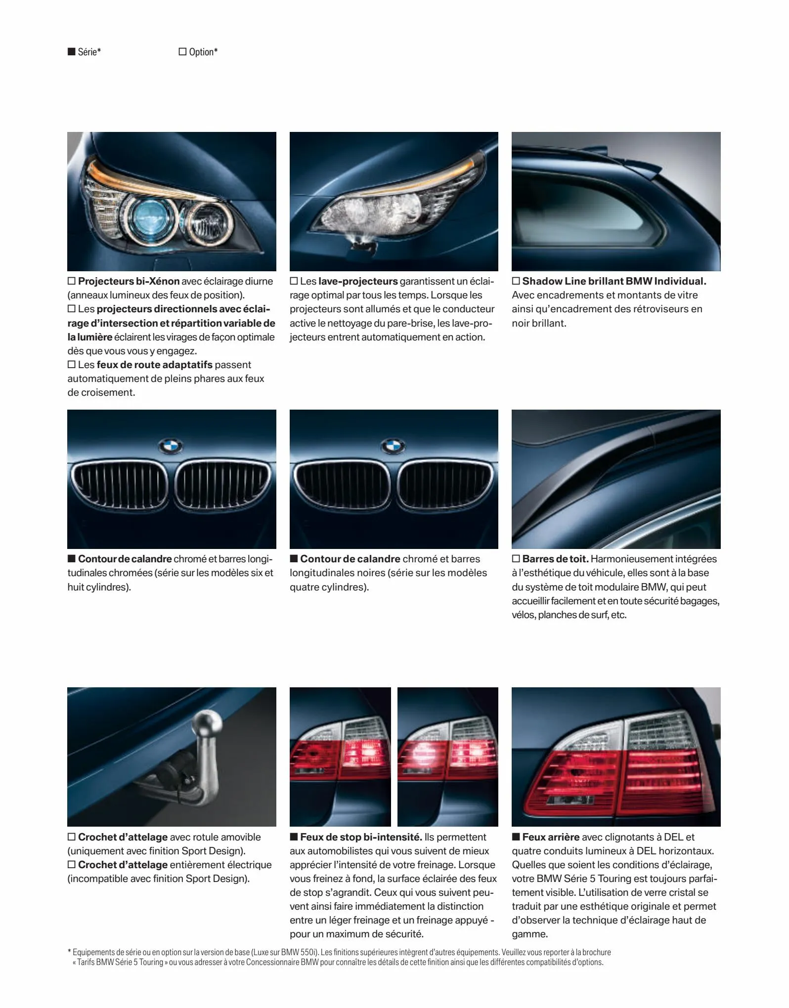 Catalogue BMW Série 5 Touring, page 00011