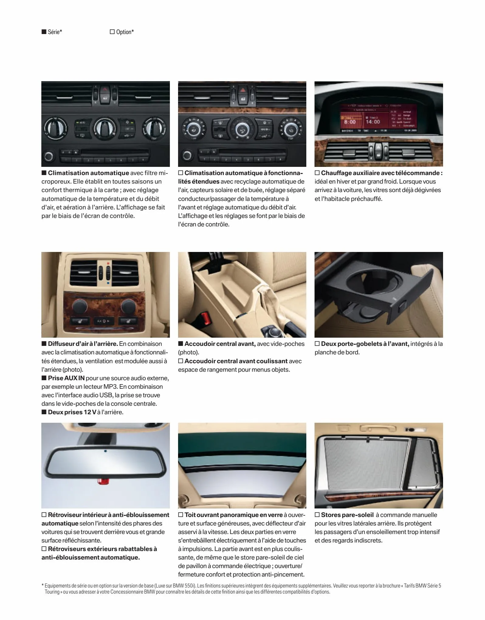 Catalogue BMW Série 5 Touring, page 00017