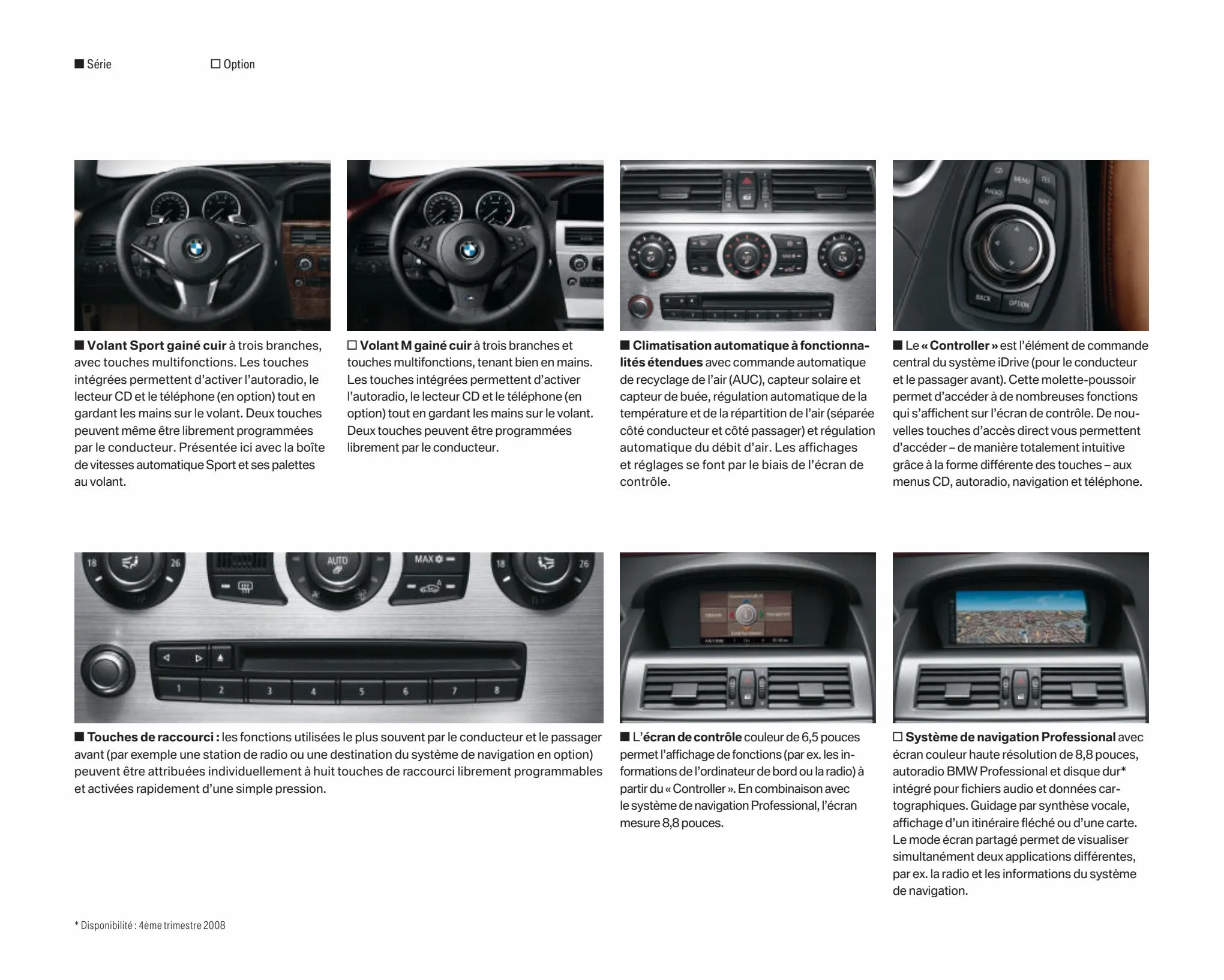 Catalogue BMW Série 6 Coupé/Cabriolet, page 00012