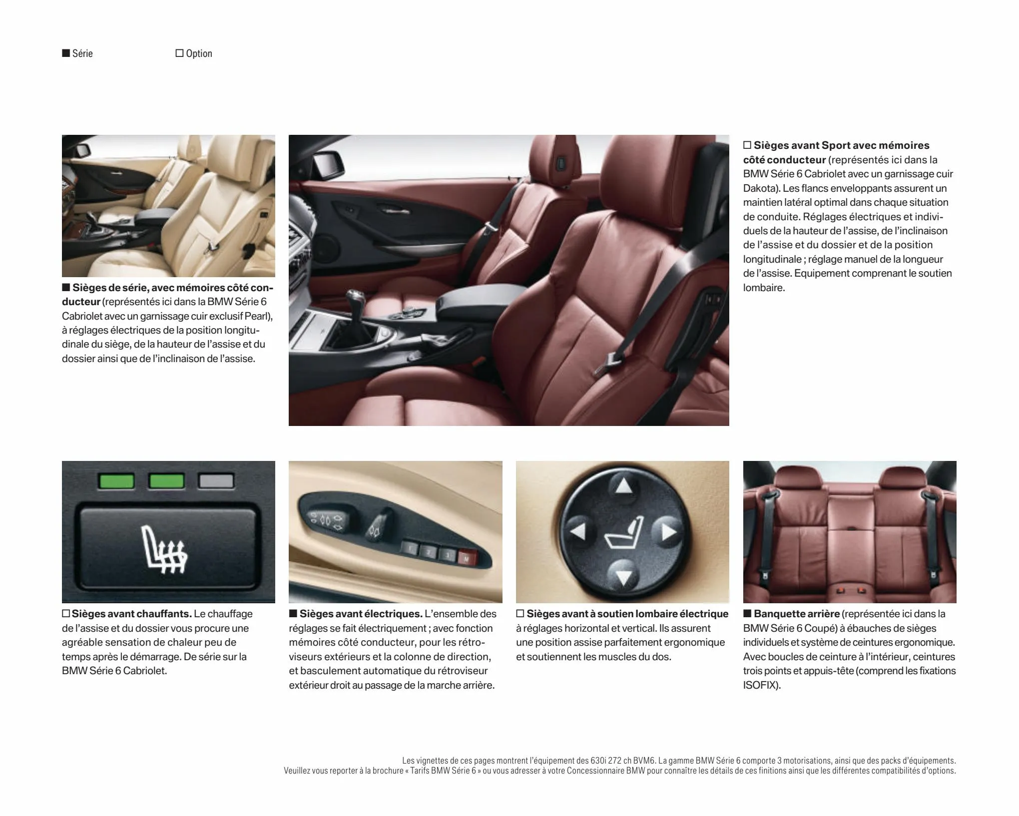 Catalogue BMW Série 6 Coupé/Cabriolet, page 00015