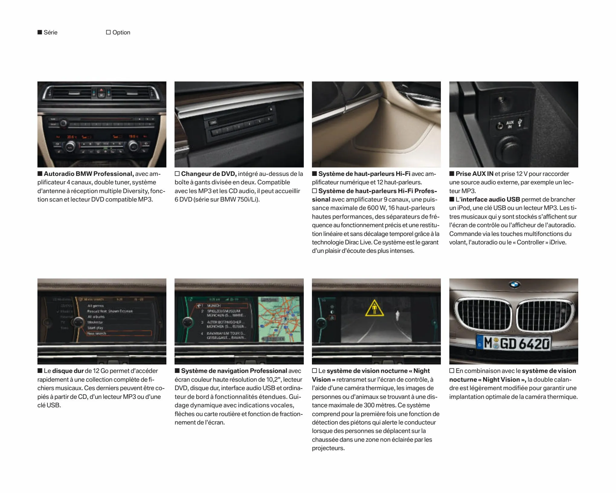 Catalogue BMW Série 7, page 00018