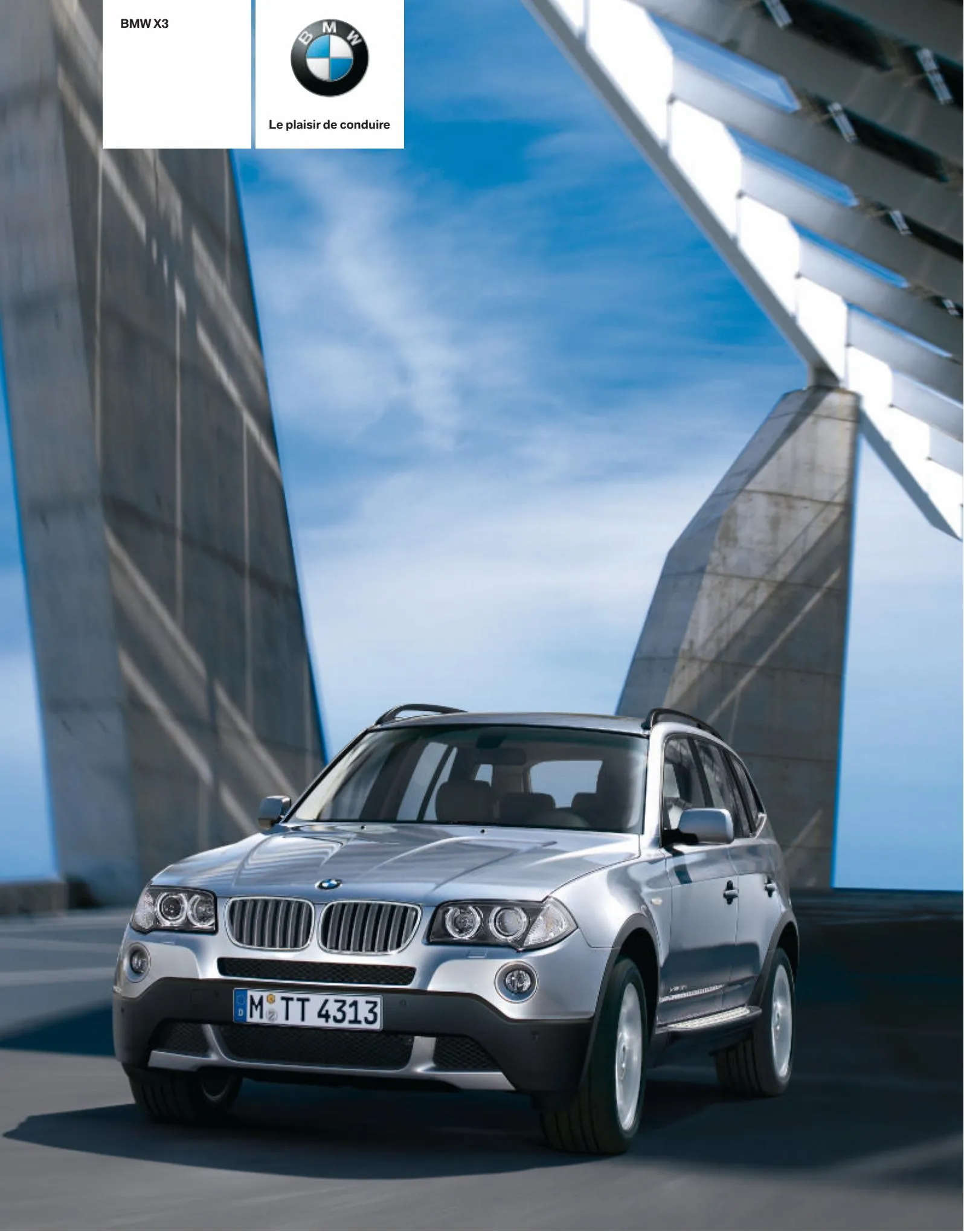 Catalogue BMW X3, page 00001
