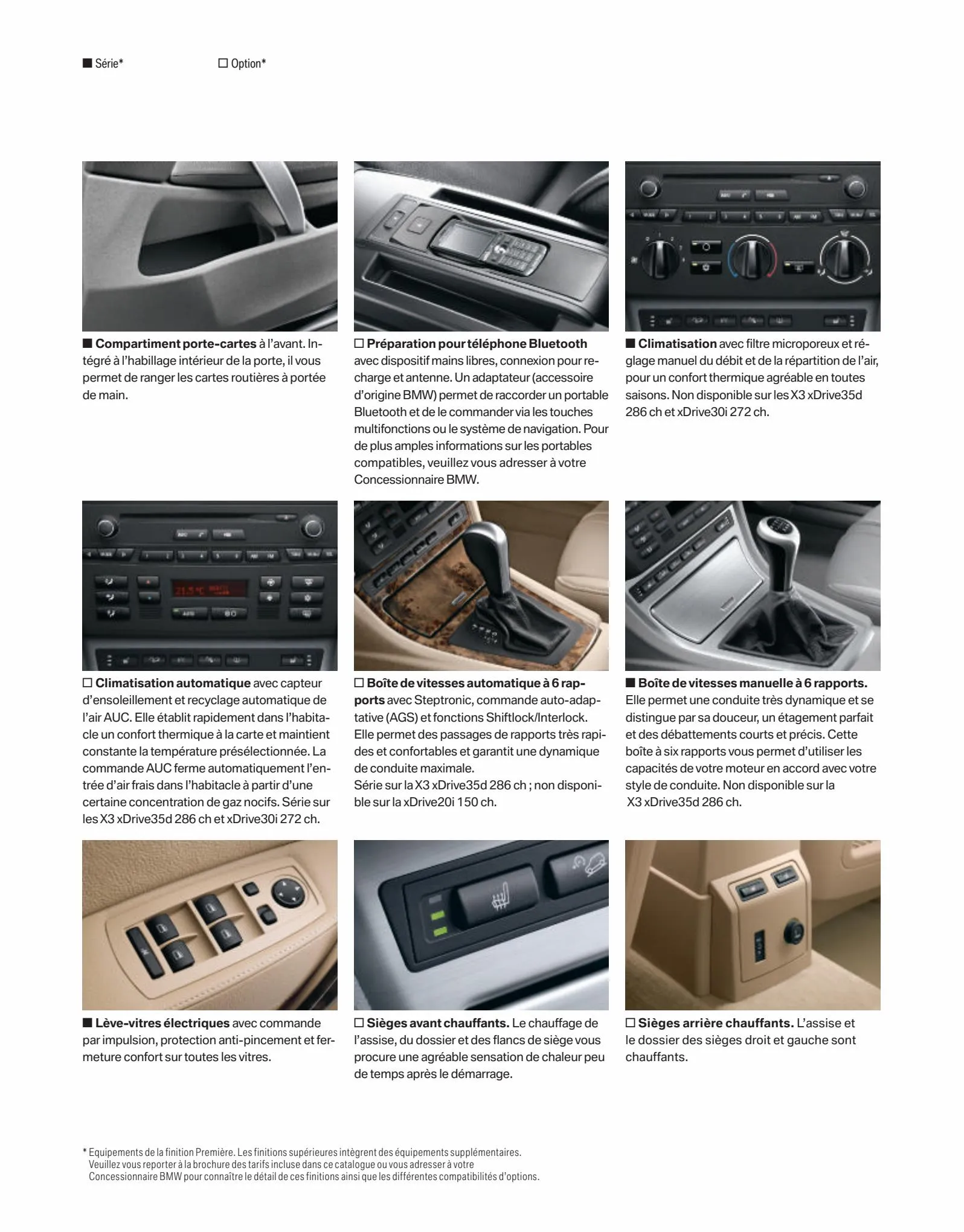 Catalogue BMW X3, page 00012