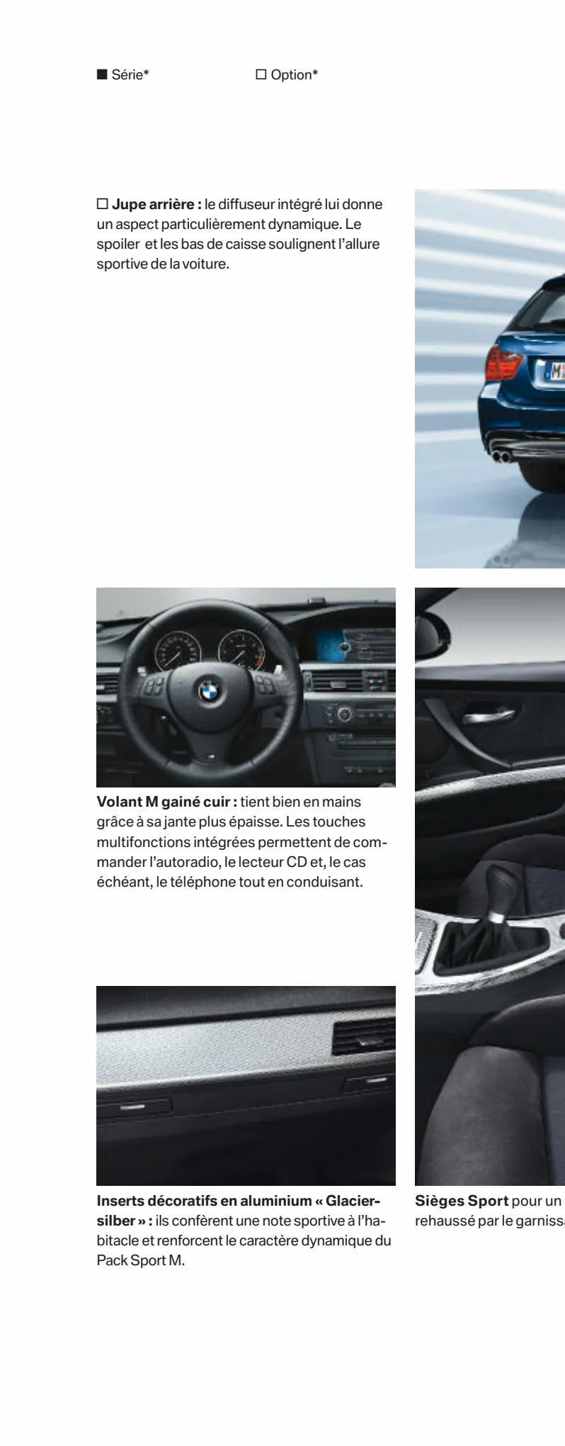 Catalogue BMW Série 3 Touring, page 00036