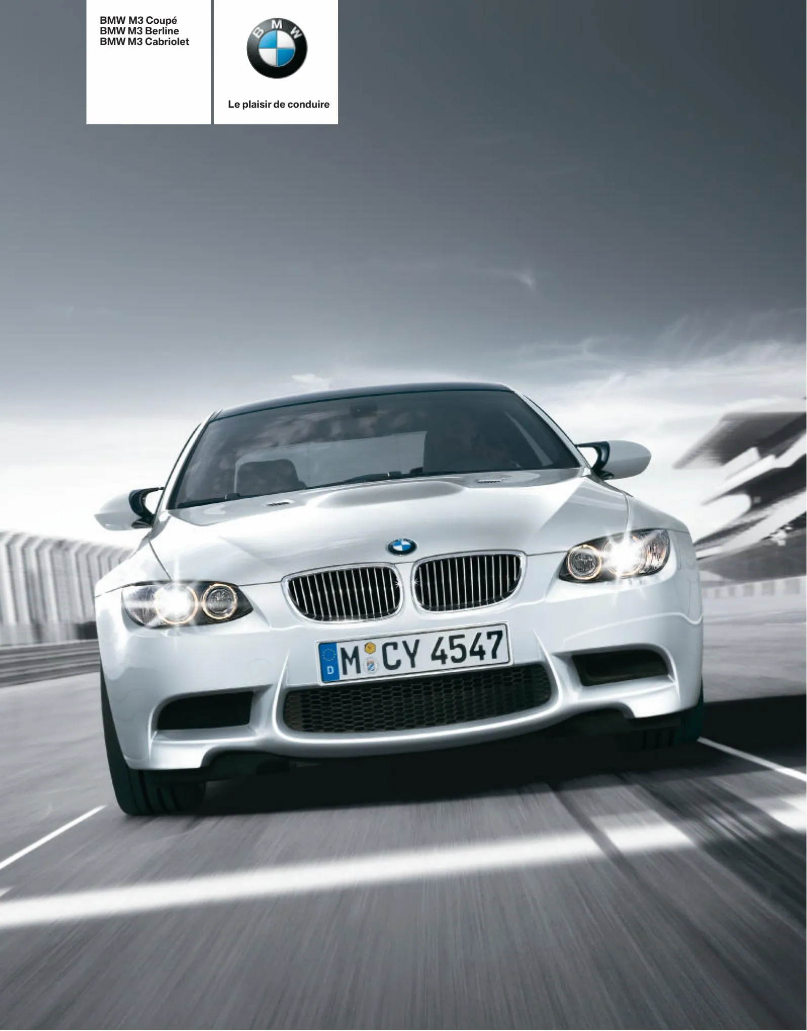Catalogue BMW M3, page 00001