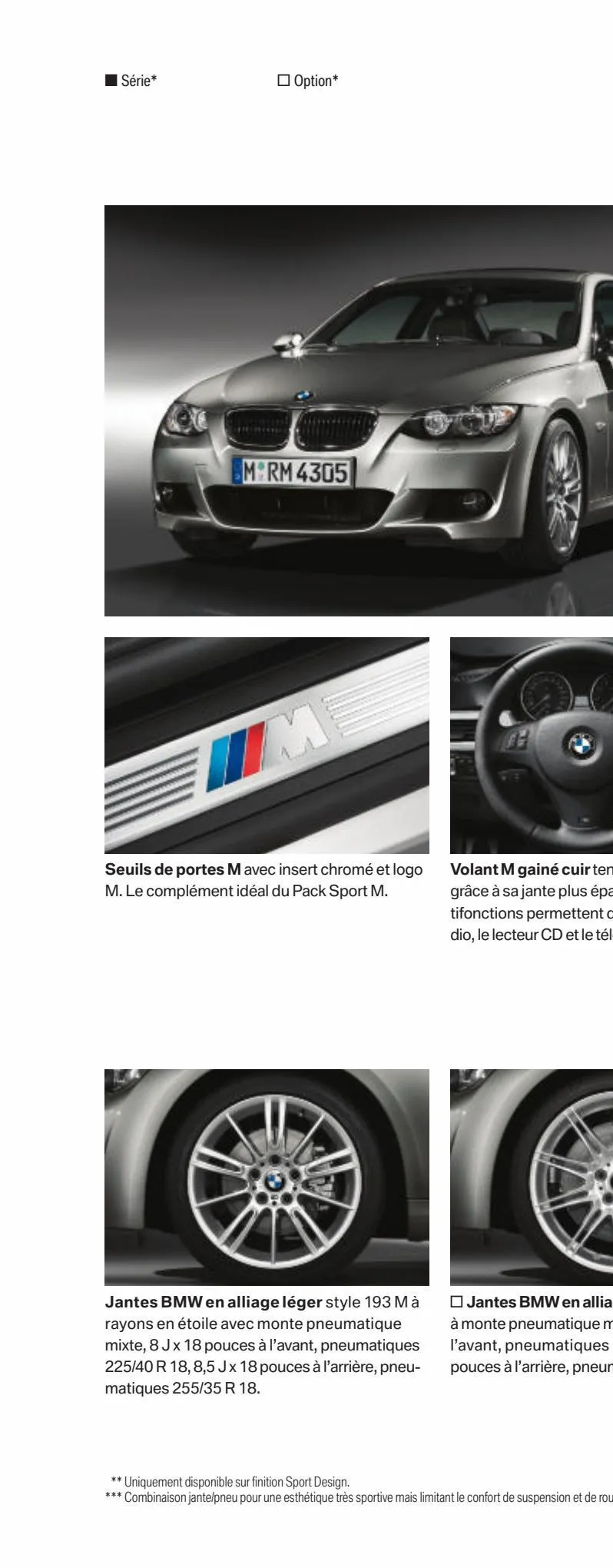 Catalogue BMW Série 3 Coupé, page 00030