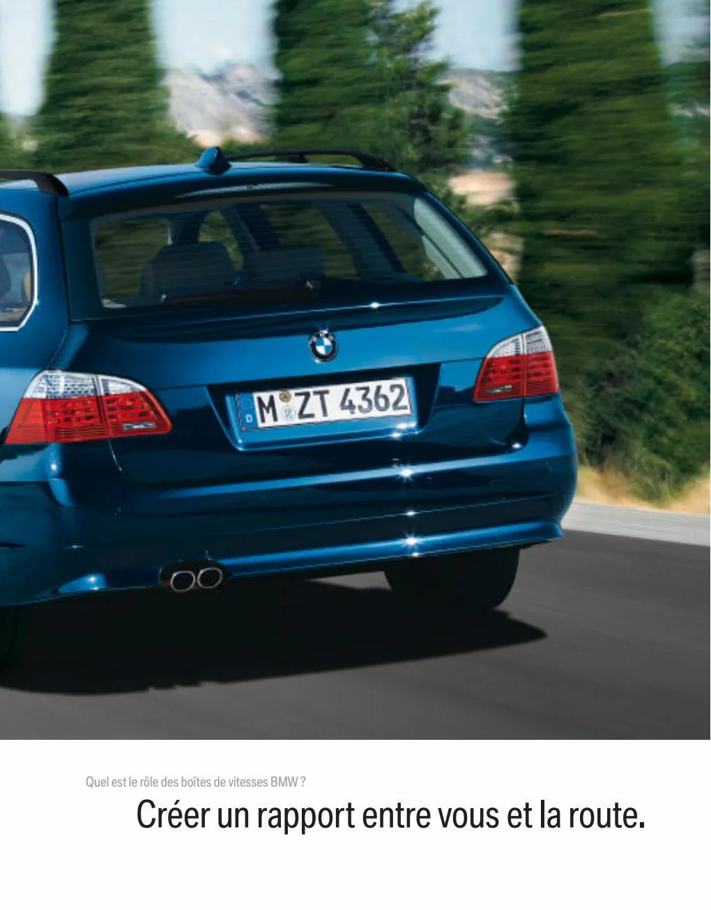 Catalogue BMW Série 5 Touring, page 00009