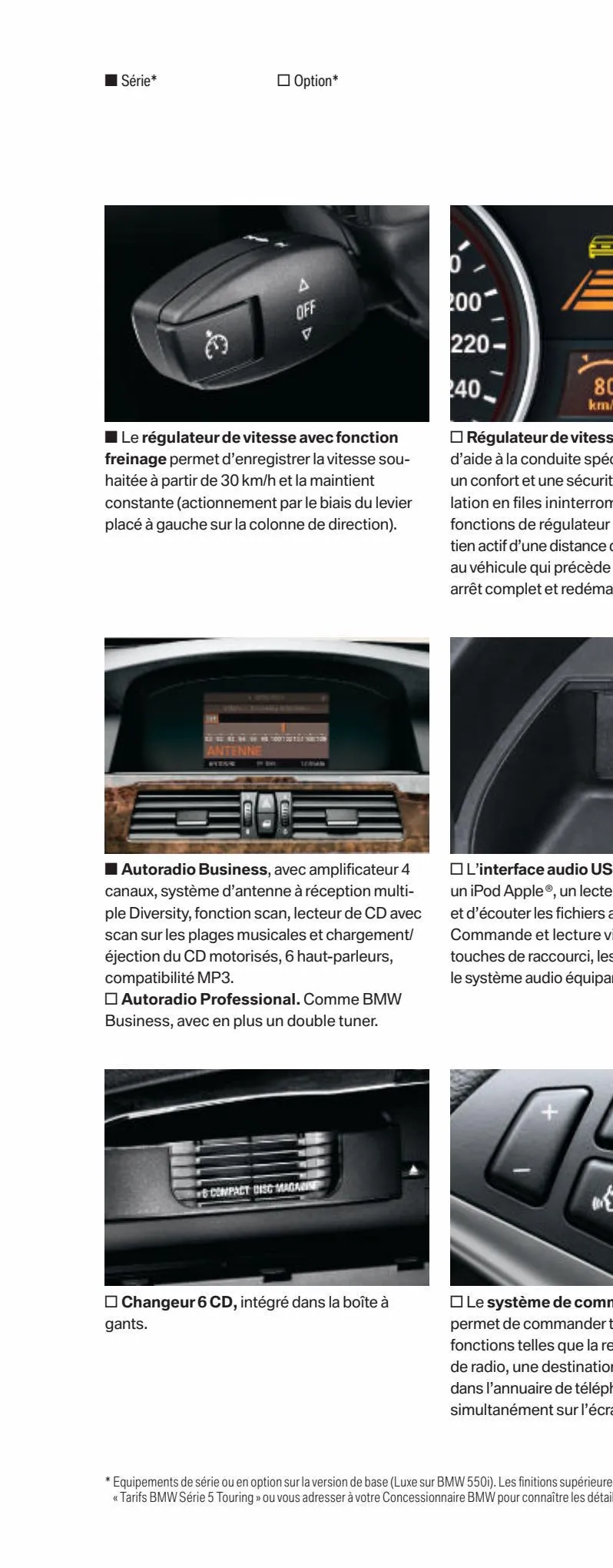 Catalogue BMW Série 5 Touring, page 00028