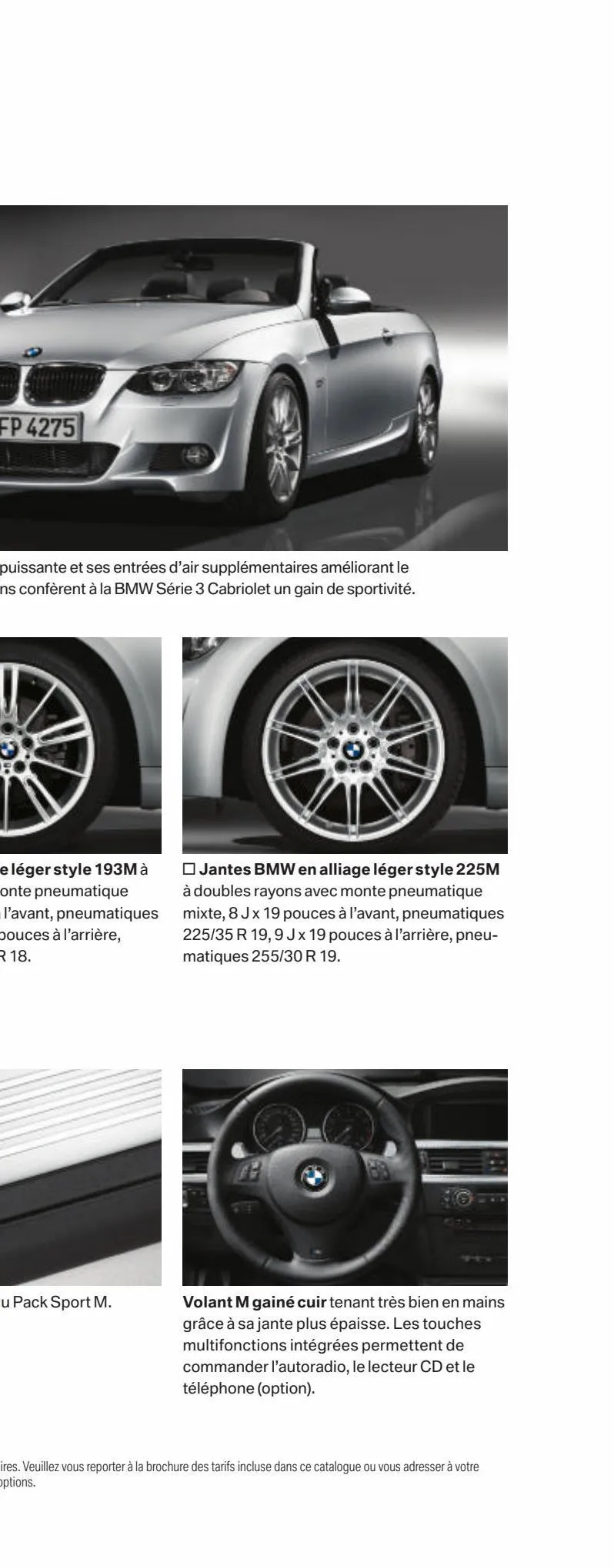 Catalogue BMW Série 3 Cabriolet, page 00029
