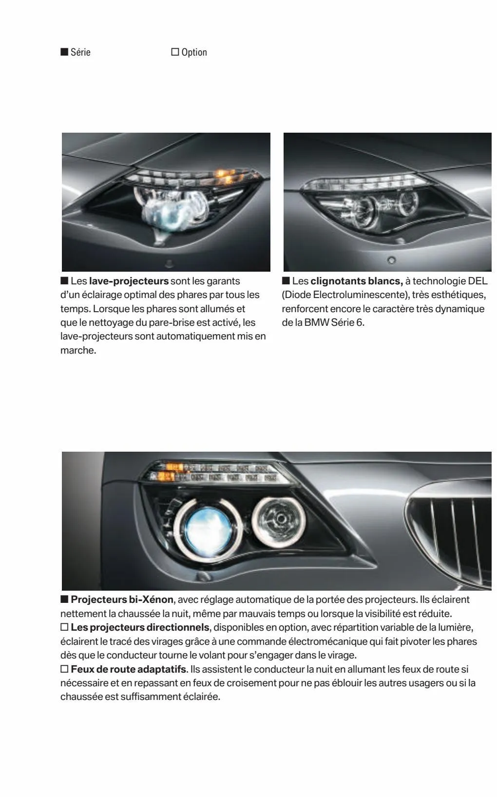 Catalogue BMW Série 6 Coupé/Cabriolet, page 00018