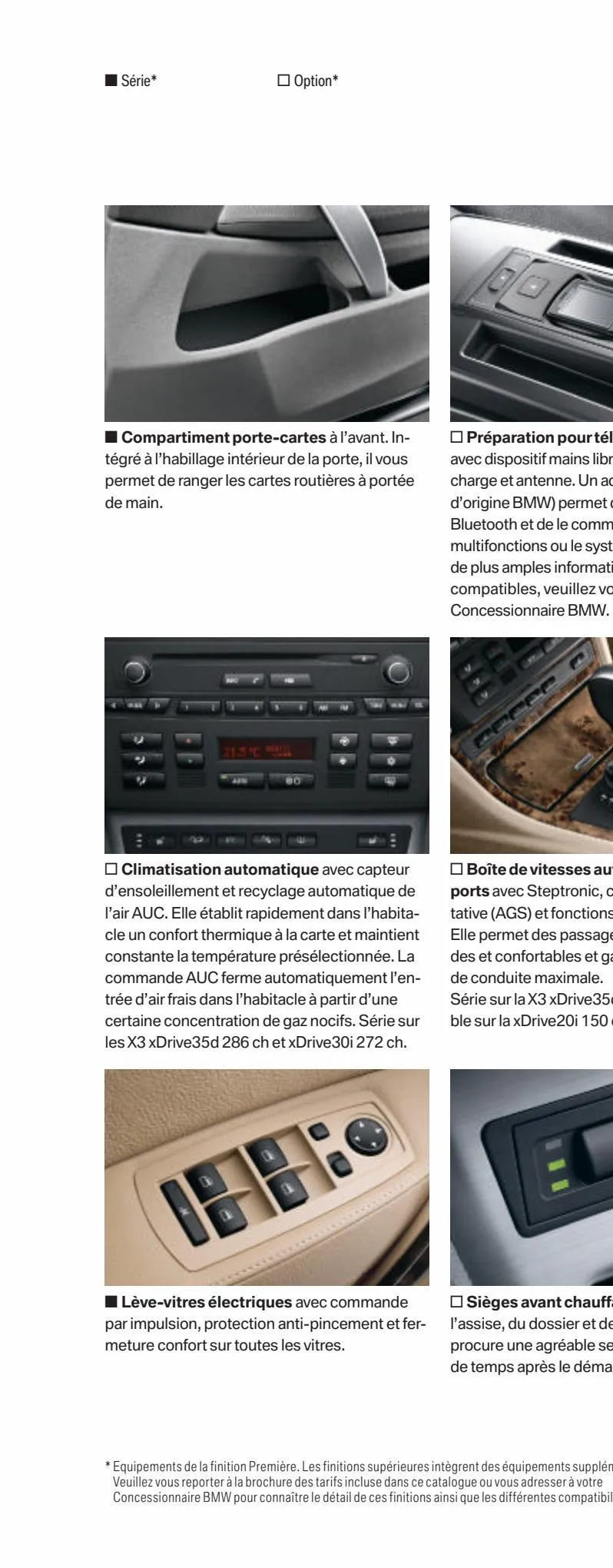 Catalogue BMW X3, page 00022