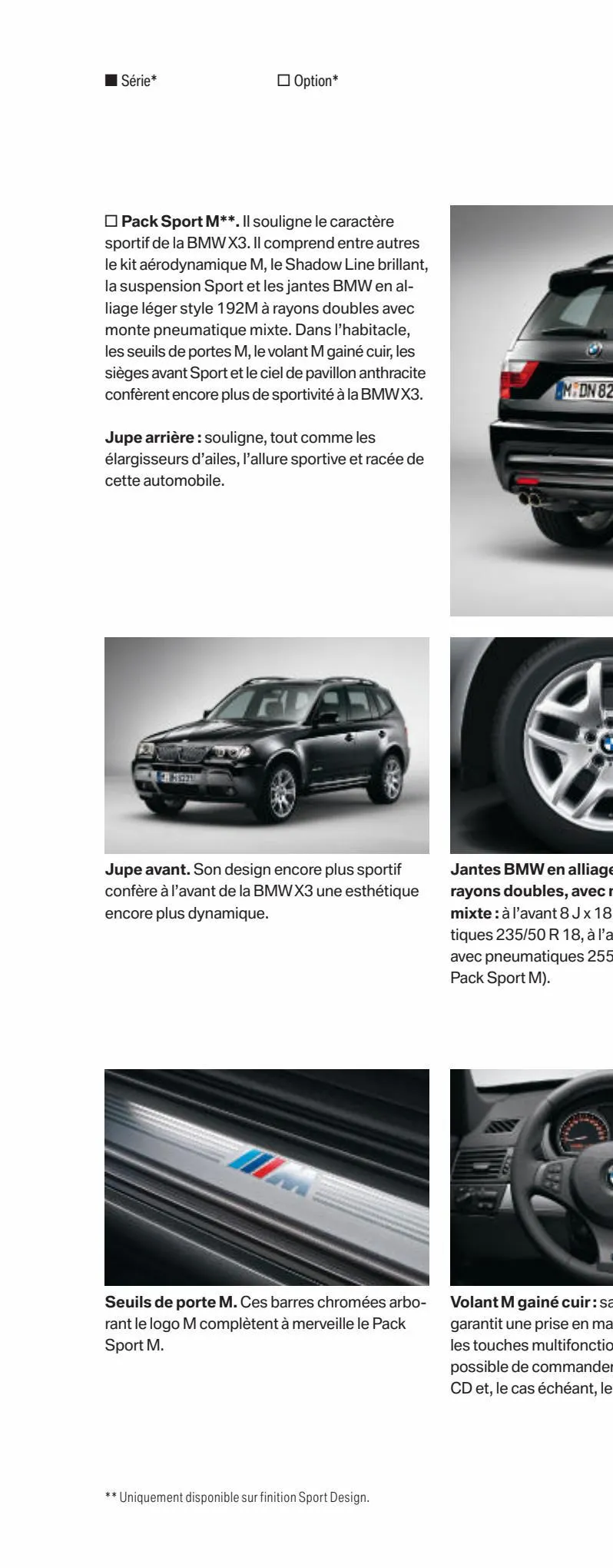 Catalogue BMW X3, page 00030