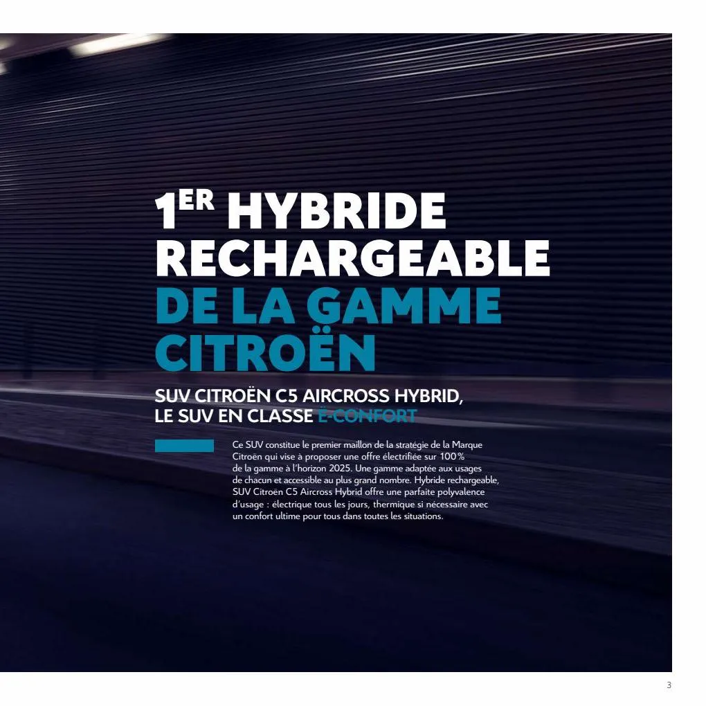 Catalogue Suv Citroën C5 AirCross Hybrid, page 00003