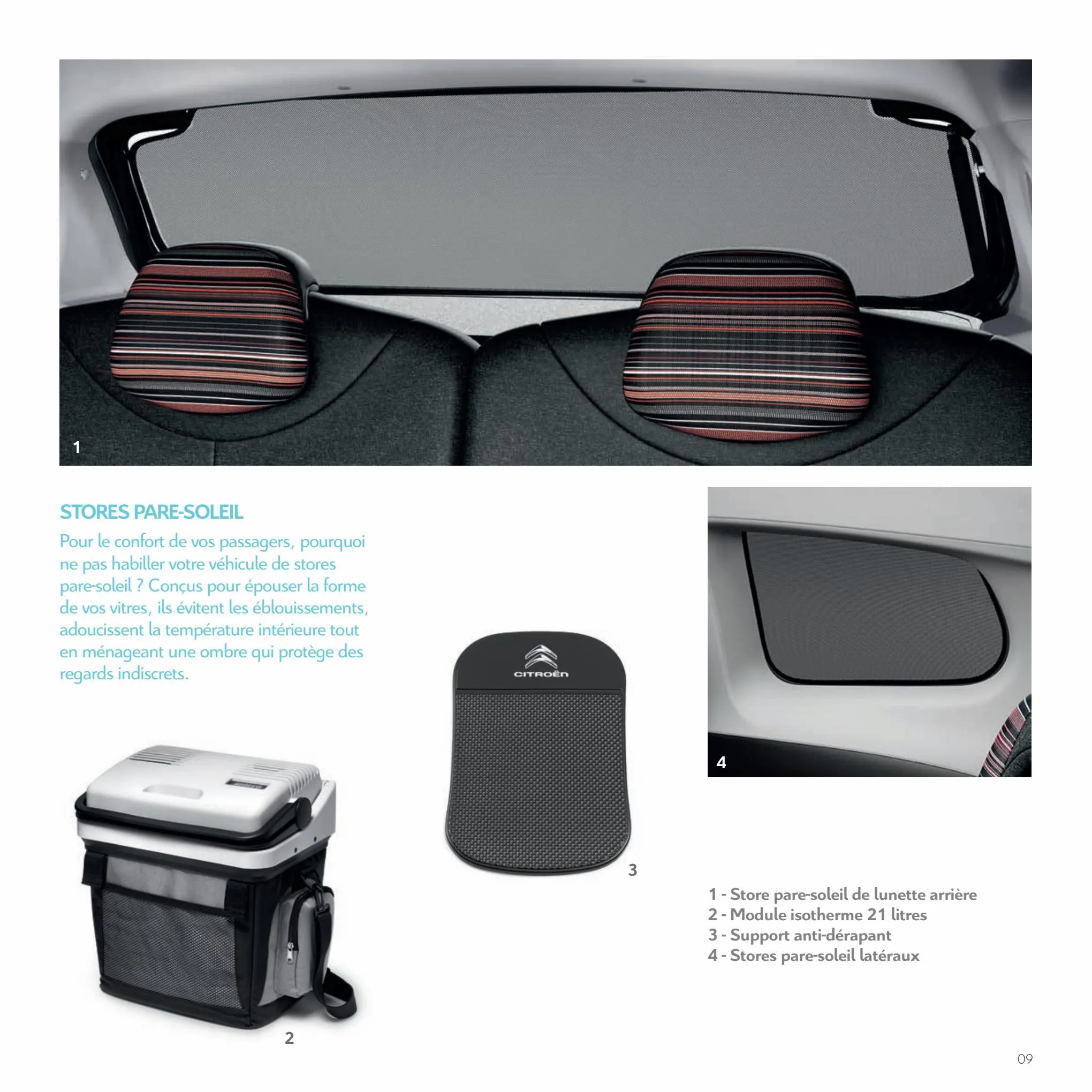 Catalogue Citroën C1 Accessoires, page 00009