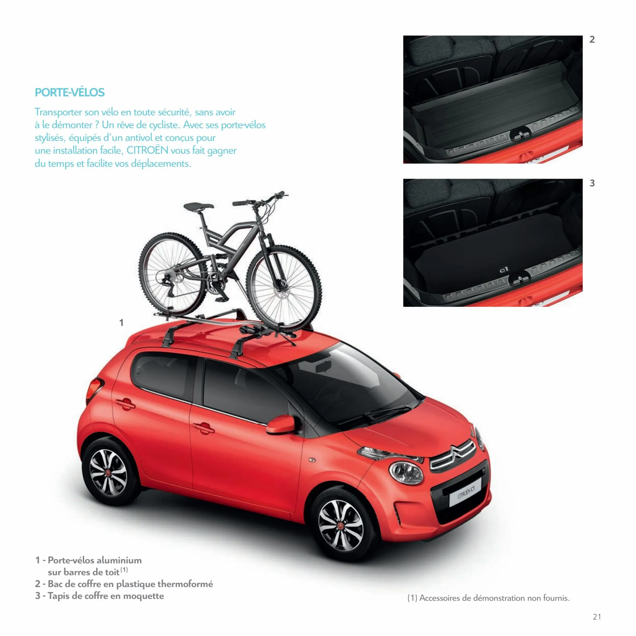 Catalogue Citroën C1 Accessoires, page 00021